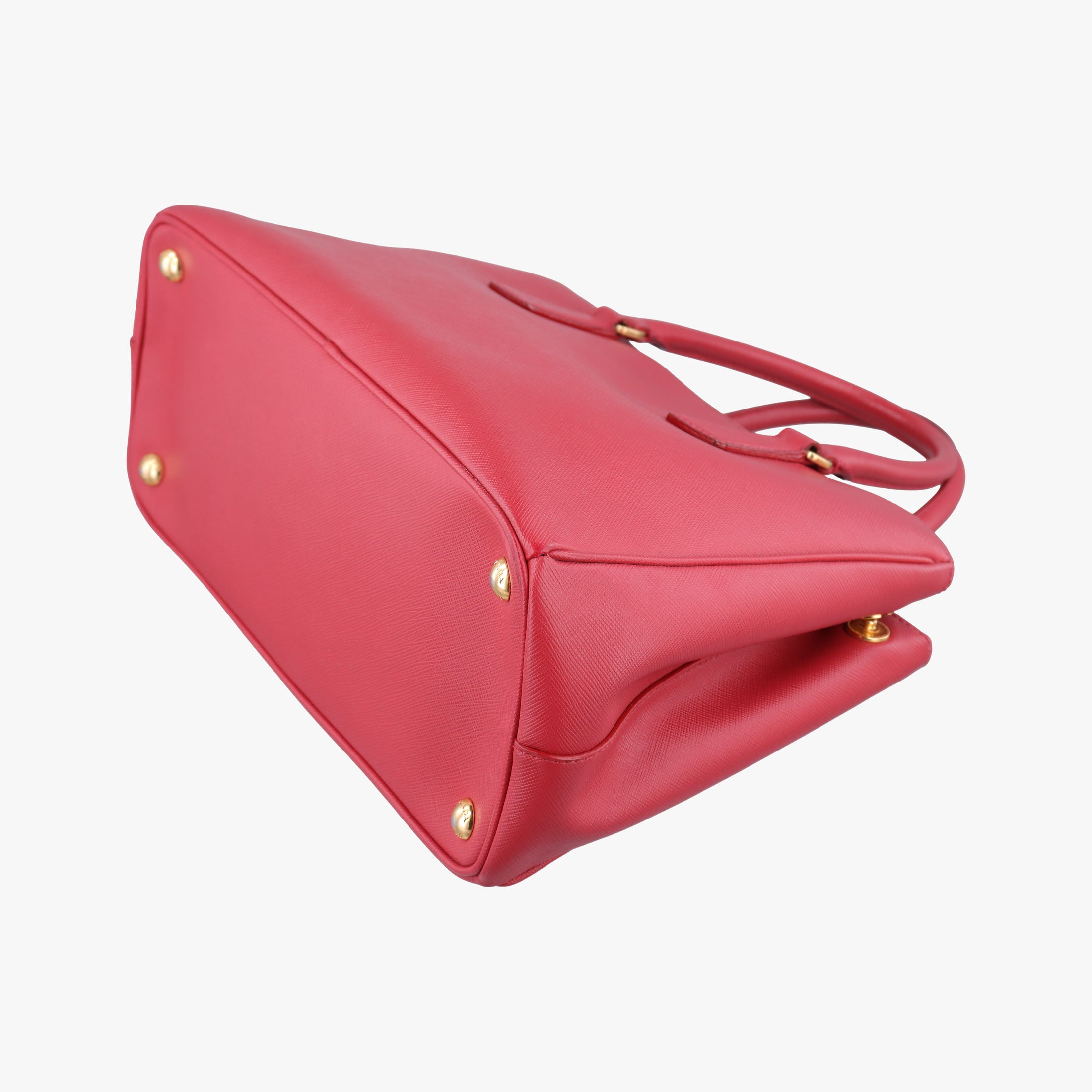 Vintage Prada Galleria Red SAFFIANO Leather BN1786 shoulderbag | stylenewstar