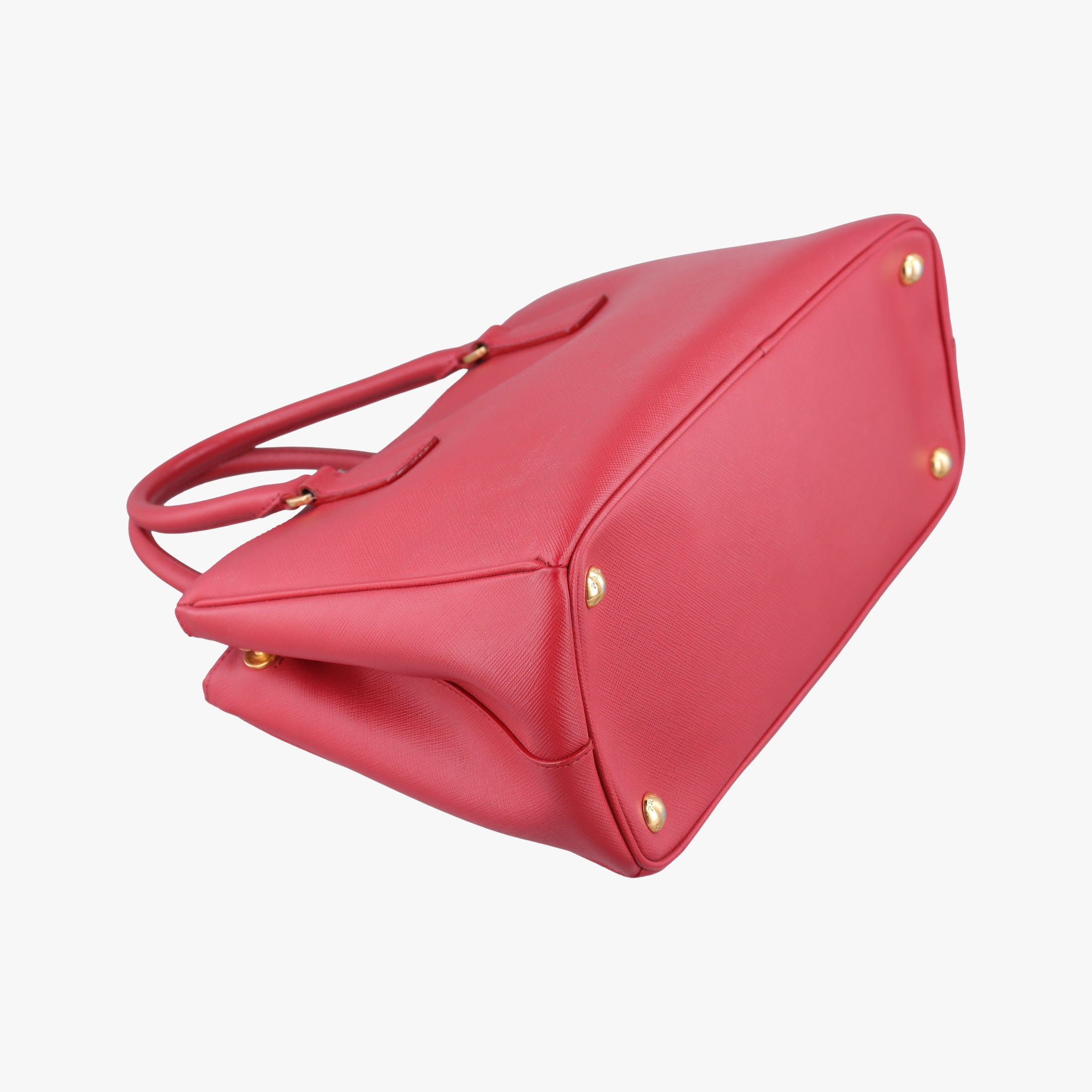 Vintage Prada Galleria Red SAFFIANO Leather BN1786 shoulderbag | stylenewstar