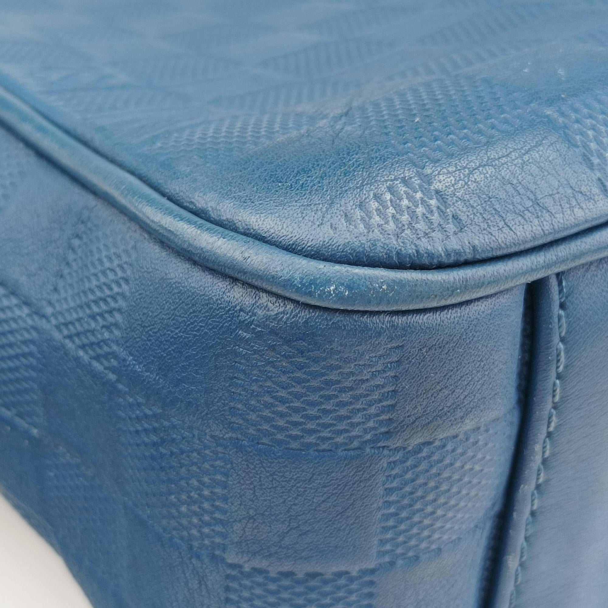 Pre-owned Louis Vuitton TADAO PM Neptune Damier Infini N41352 handbag | stylenewstar