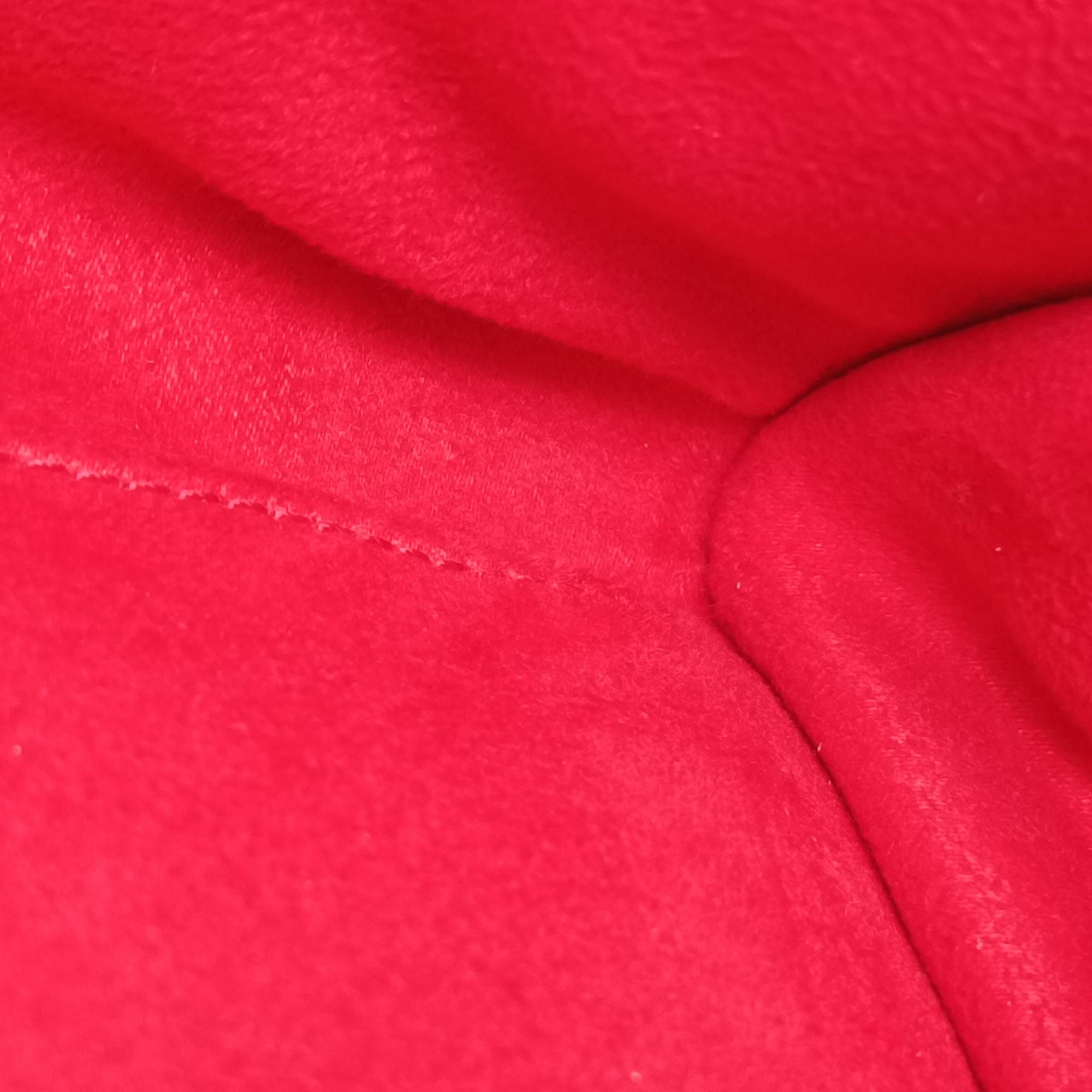 Secondhand Celine Luggage Mini Shopper Red Leather  handbag | stylenewstar