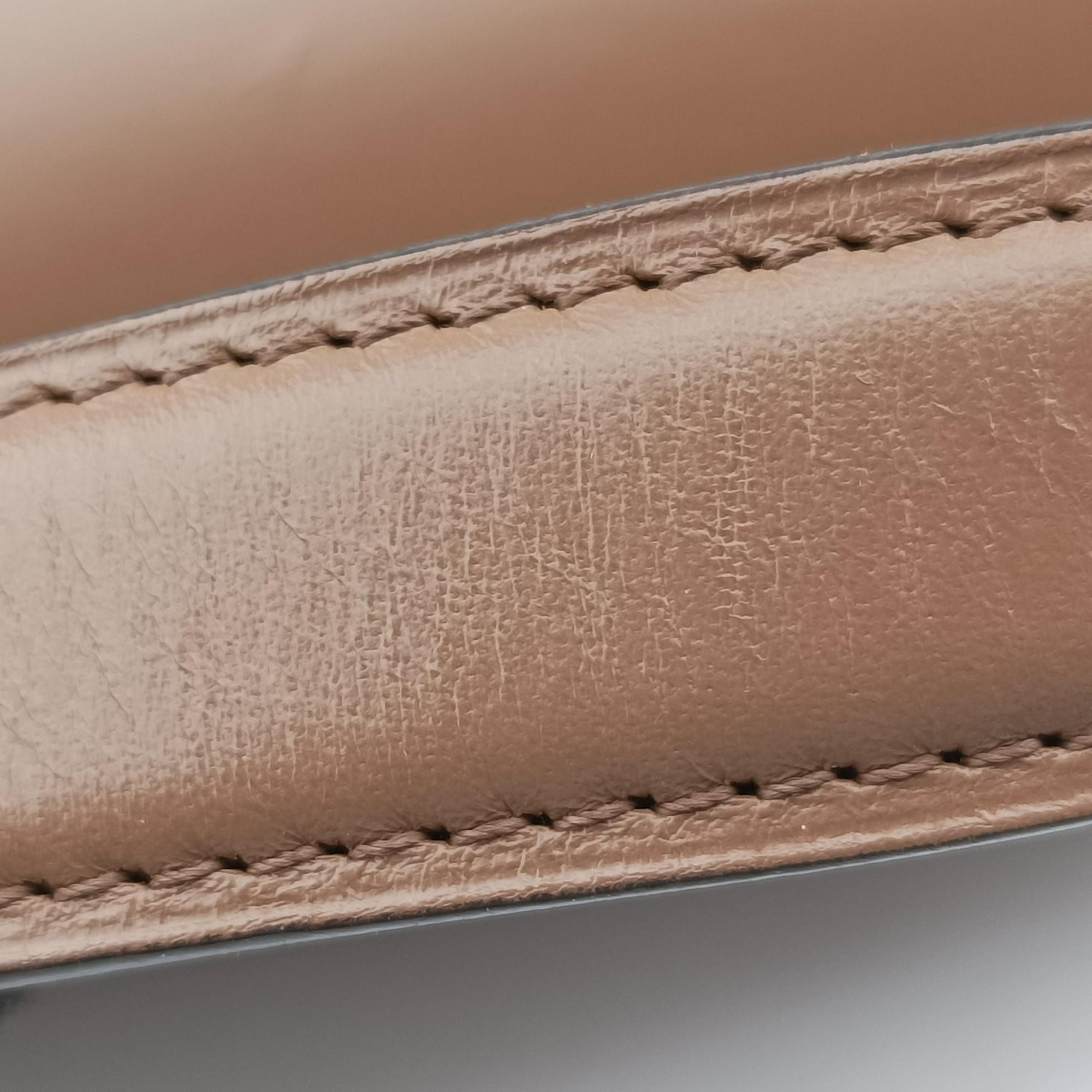 Pre-owned Moynat Cabotin Cognac Calfskin  shoulderbag | stylenewstar