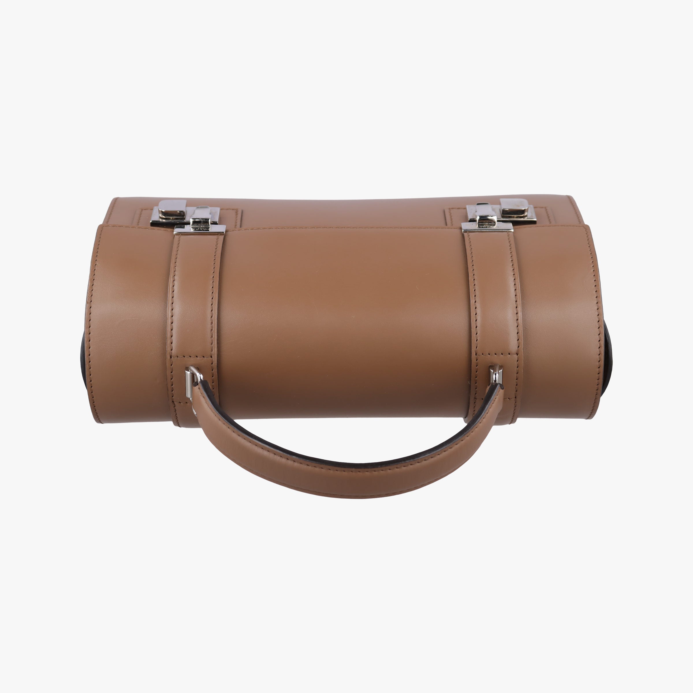 Pre-owned Moynat Cabotin Cognac Calfskin  shoulderbag | stylenewstar