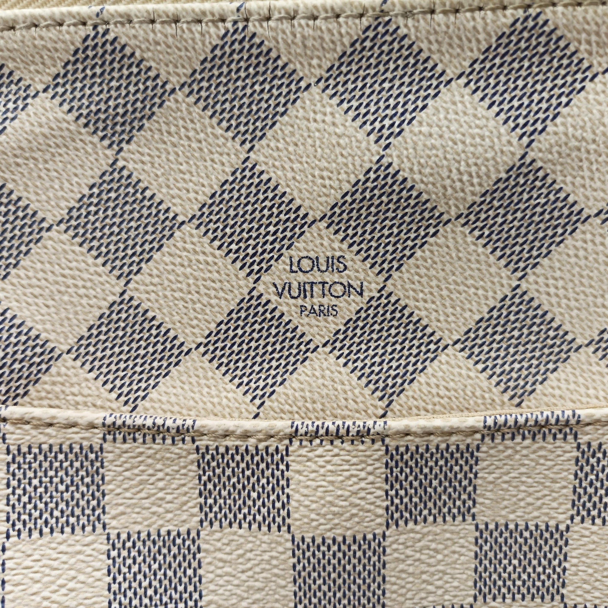 Vintage Louis Vuitton Figheri PM Azur Damier Canvas N41176 shoulderbag | stylenewstar