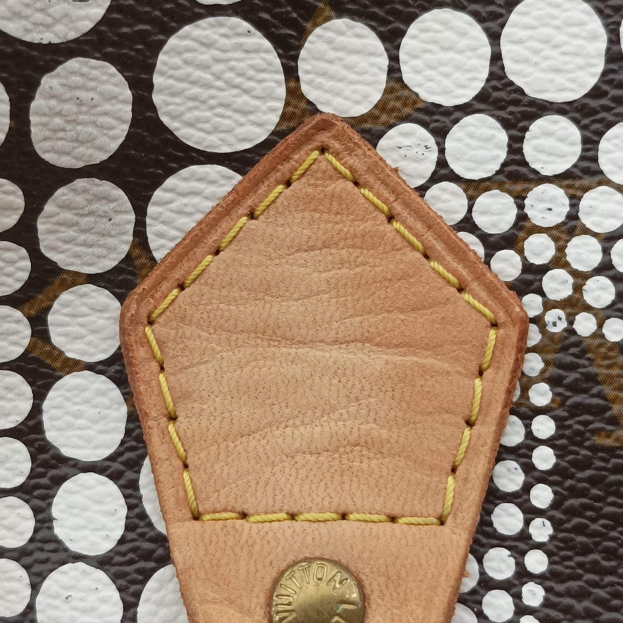 Pre-owned Louis Vuitton Monogram Town Speedy 30 Brown x White Monogram canvas    　 M40690 handbag | stylenewstar