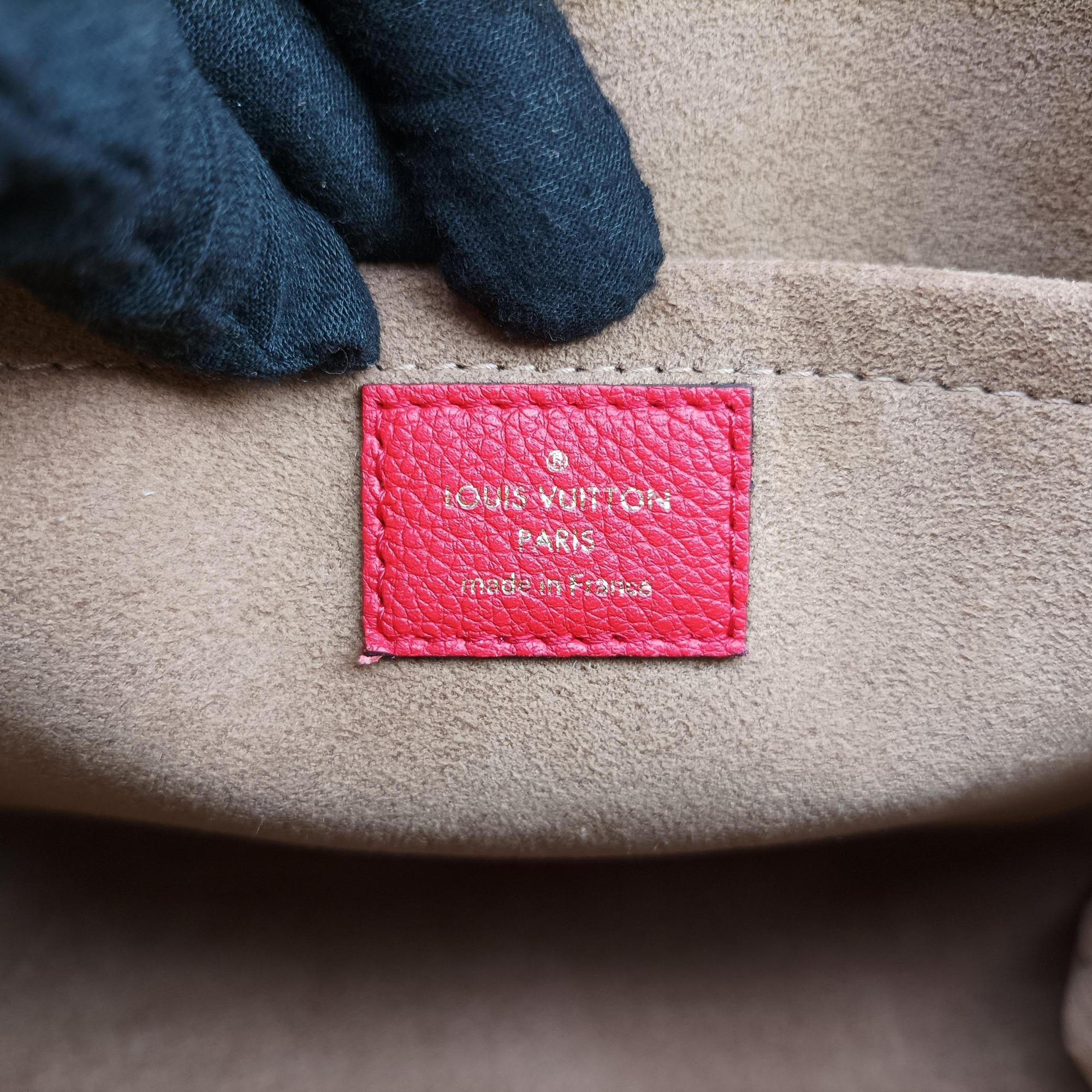 Pre-owned Louis Vuitton MARIGNAN Brown×COQUELICOT Monogram Canvas×calf leather M44286 shoulderbag | stylenewstar