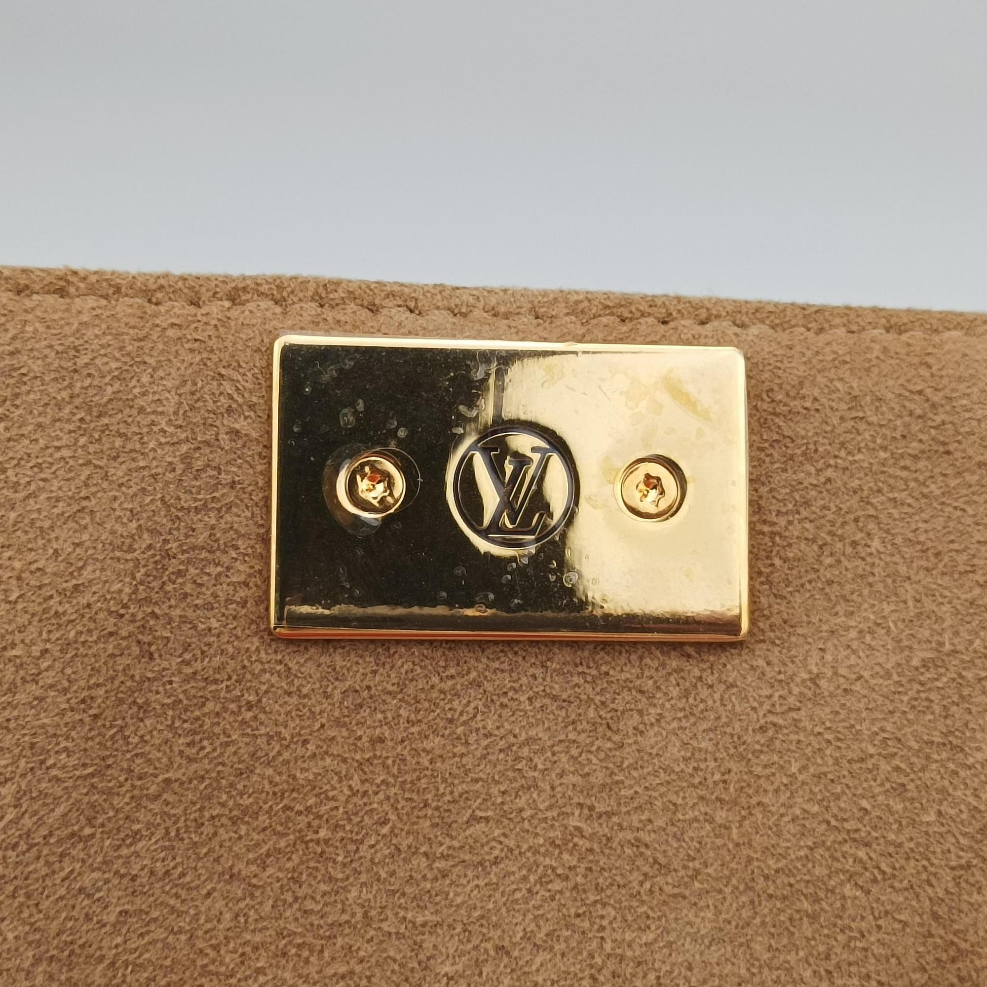 Pre-owned Louis Vuitton MARIGNAN Brown×COQUELICOT Monogram Canvas×calf leather M44286 shoulderbag | stylenewstar