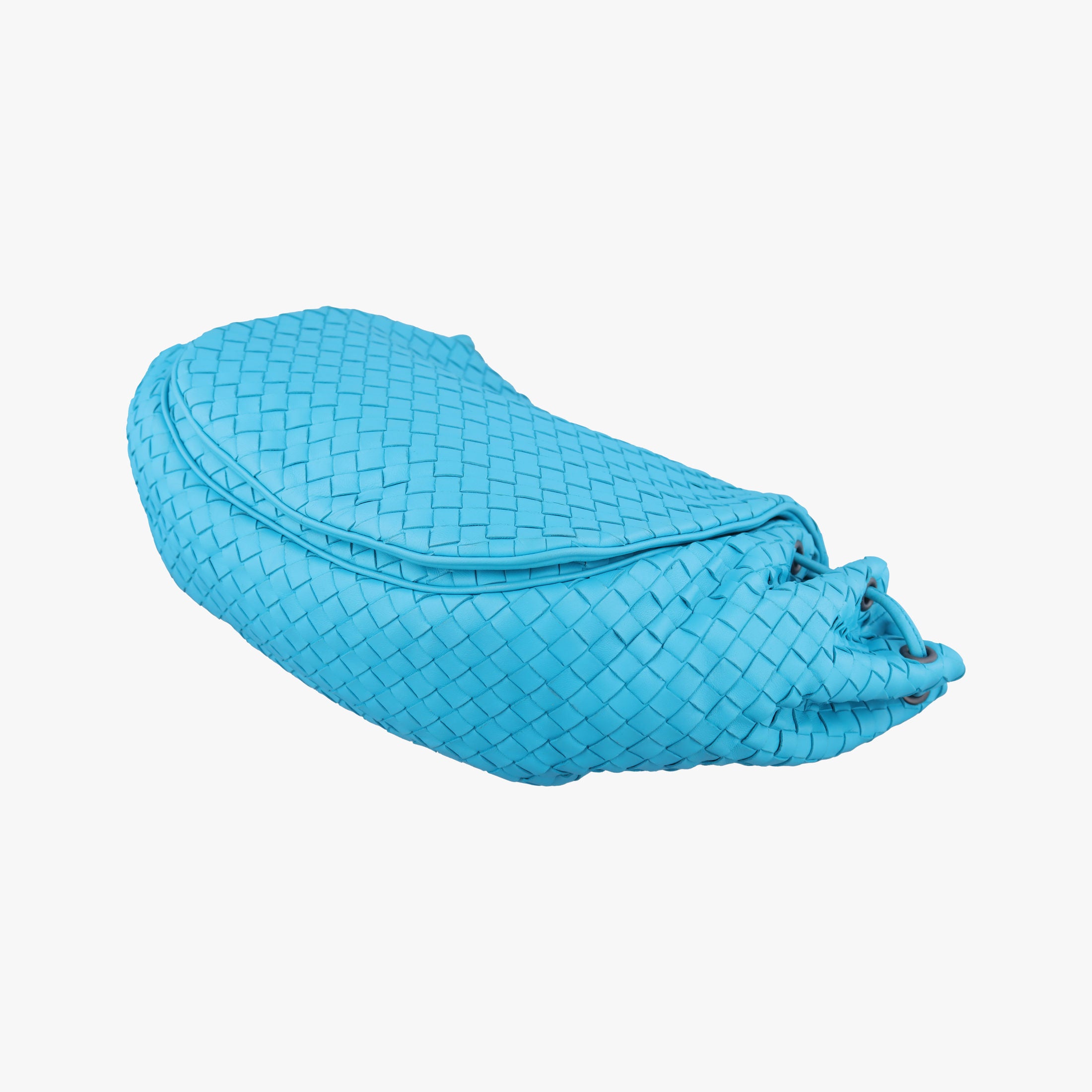 Vintage Bottega Veneta Intrecciato Blue lambskin  shoulderbag | stylenewstar