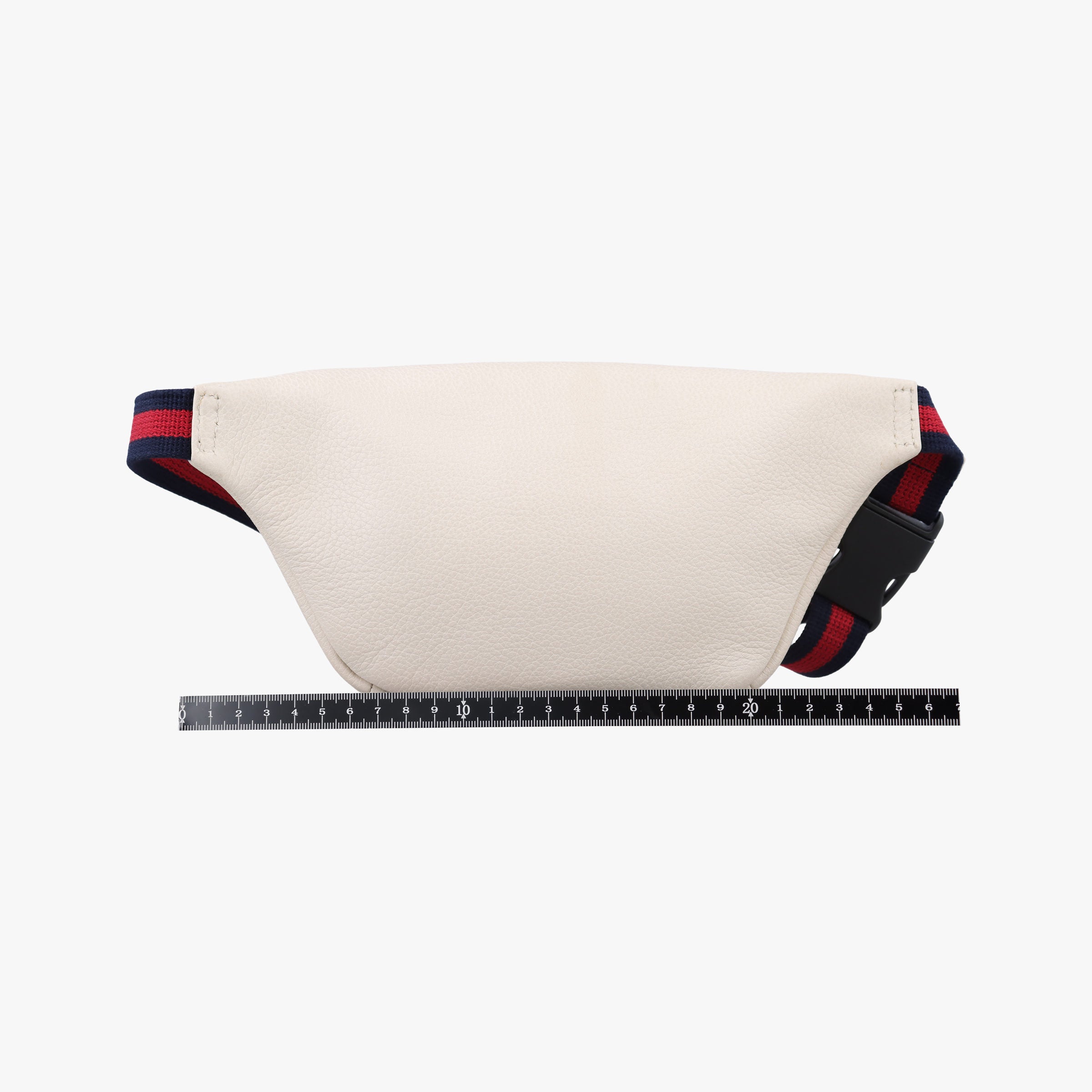 Vintage Gucci Print White Leather 527792 bum bag/waist bag | stylenewstar
