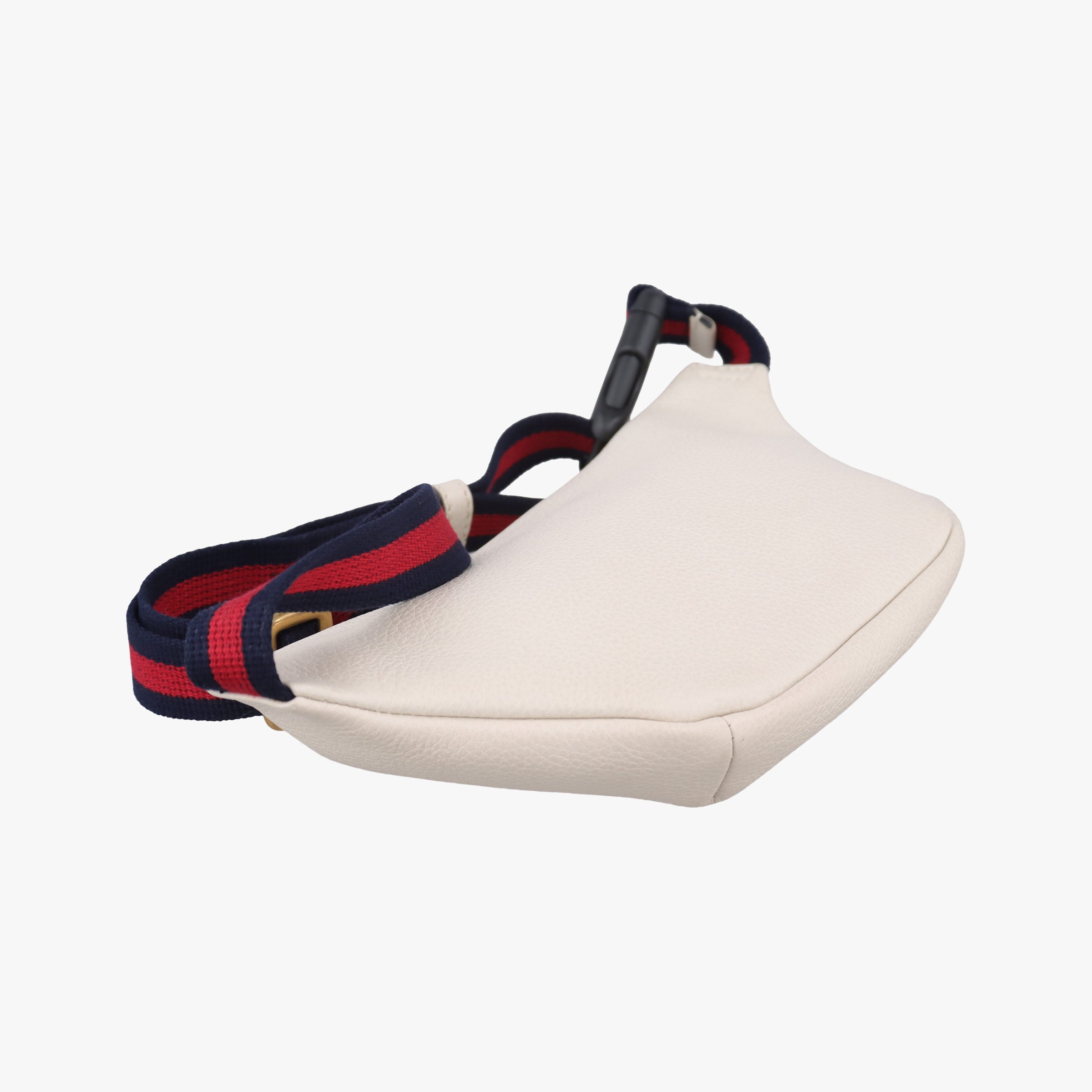 Vintage Gucci Print White Leather 527792 bum bag/waist bag | stylenewstar