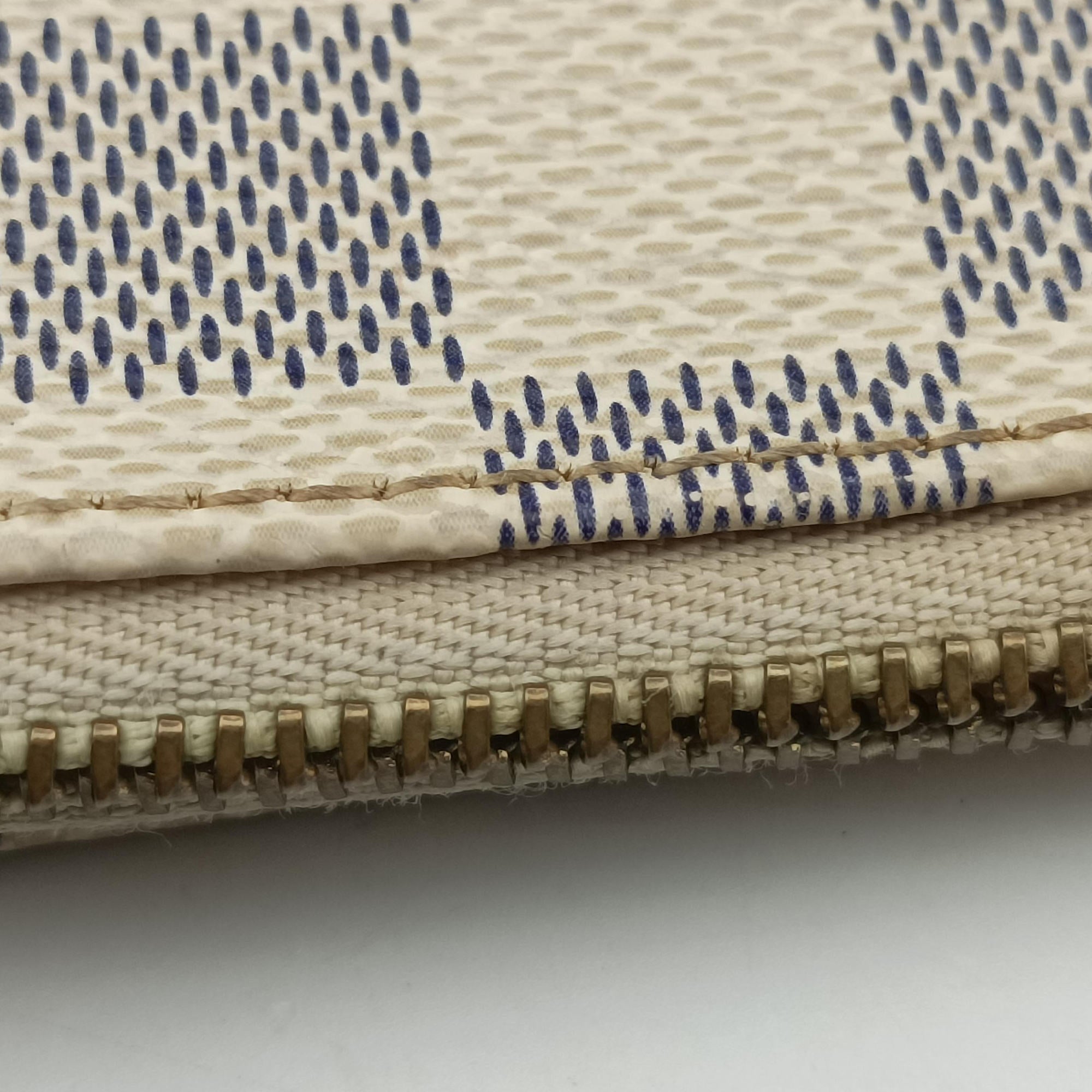 Pre-owned Louis Vuitton EVA AZUR Damier Canvas N55214 shoulderbag | stylenewstar