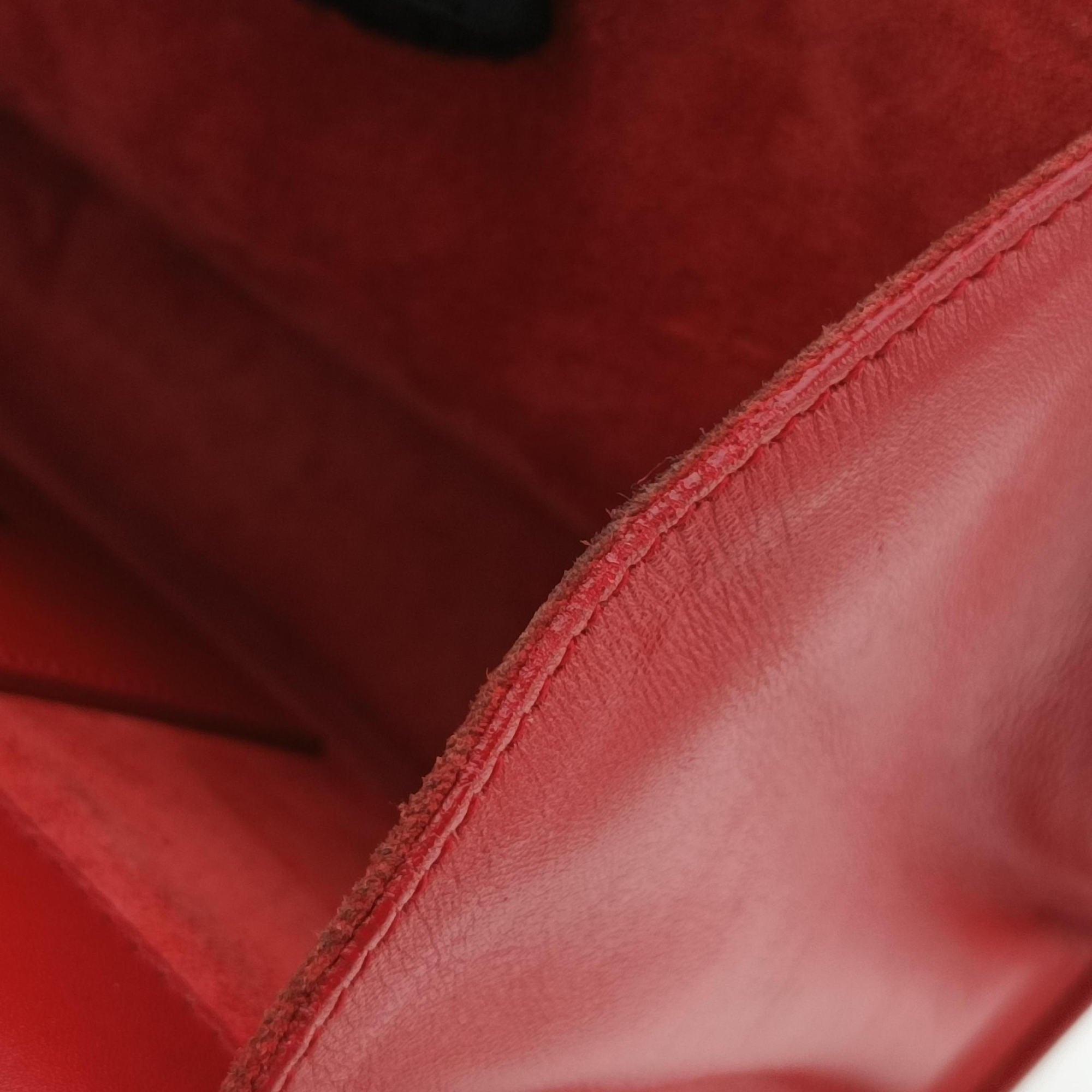 Vintage Yves Saint Laurent KATE Red Leather 354119 shoulderbag | stylenewstar