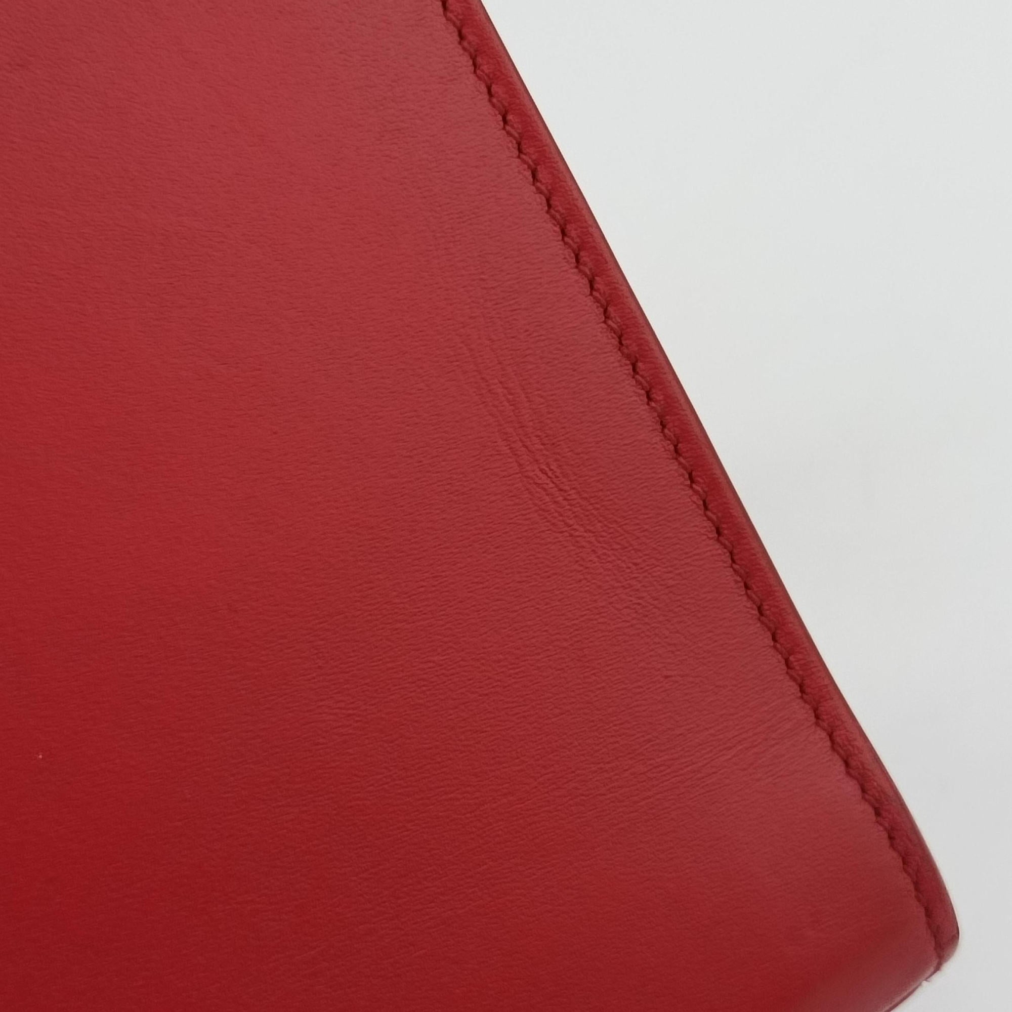 Vintage Yves Saint Laurent KATE Red Leather 354119 shoulderbag | stylenewstar