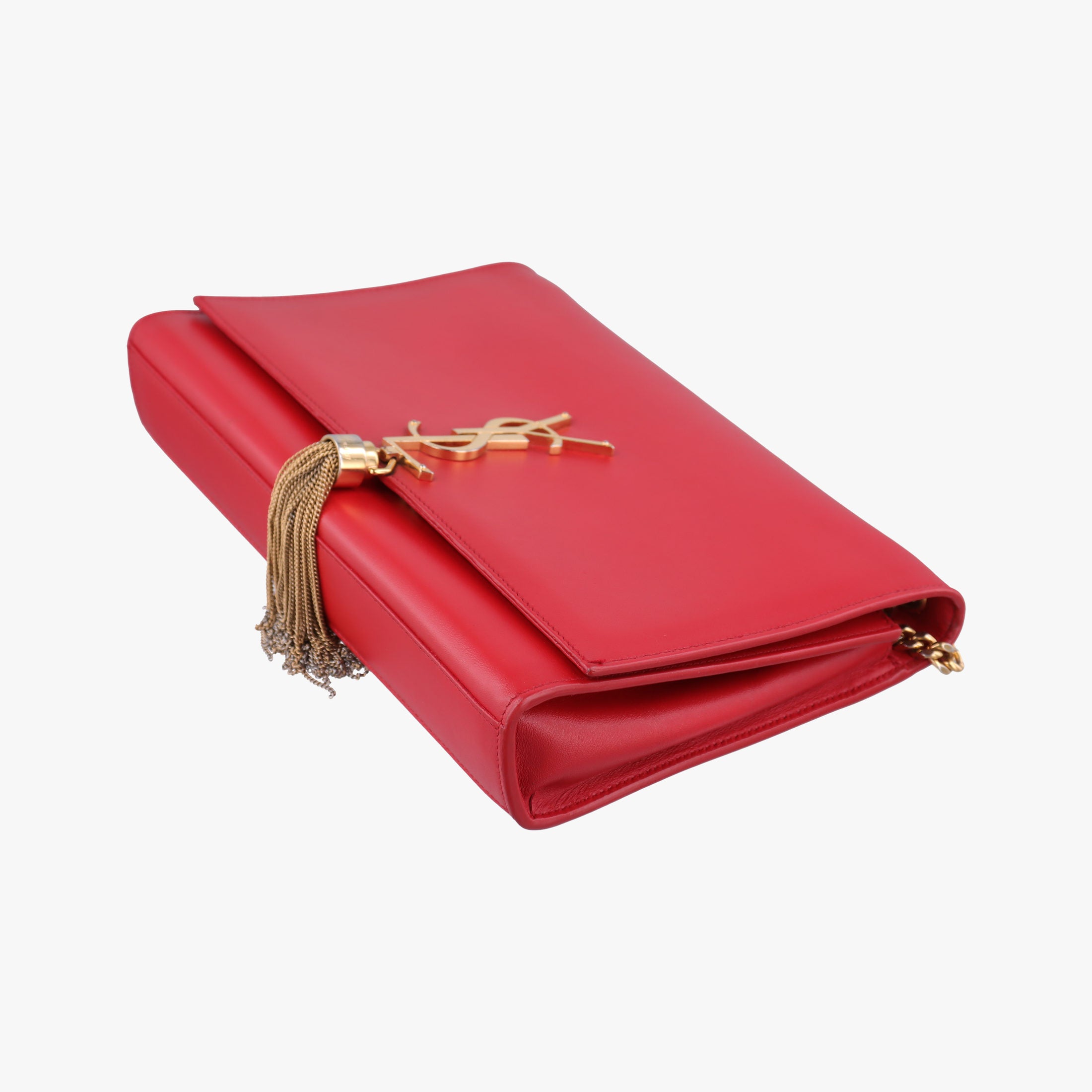 Vintage Yves Saint Laurent KATE Red Leather 354119 shoulderbag | stylenewstar