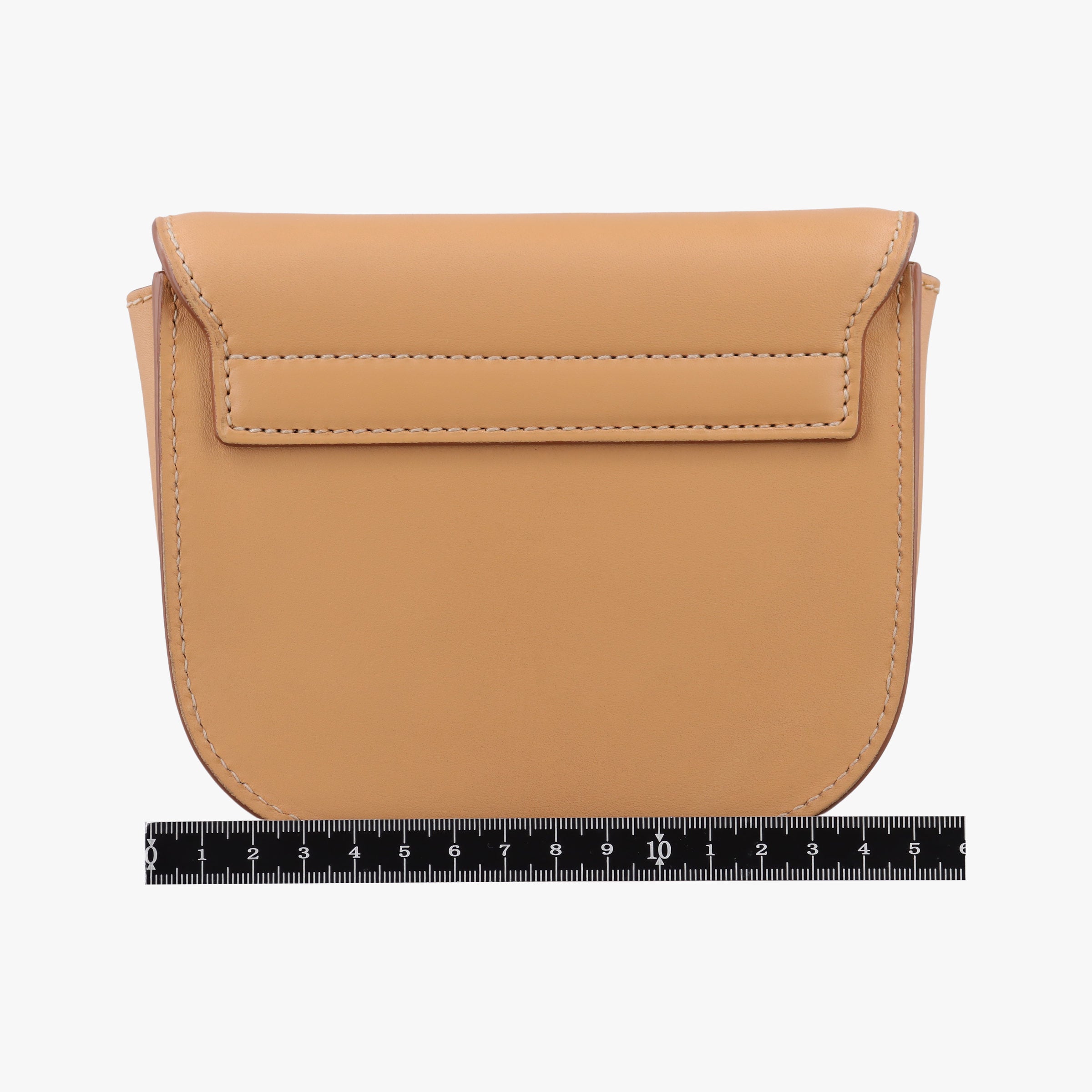 Pre-owned Yves Saint Laurent KAIA small Beige Leather 623097 shoulderbag | stylenewstar
