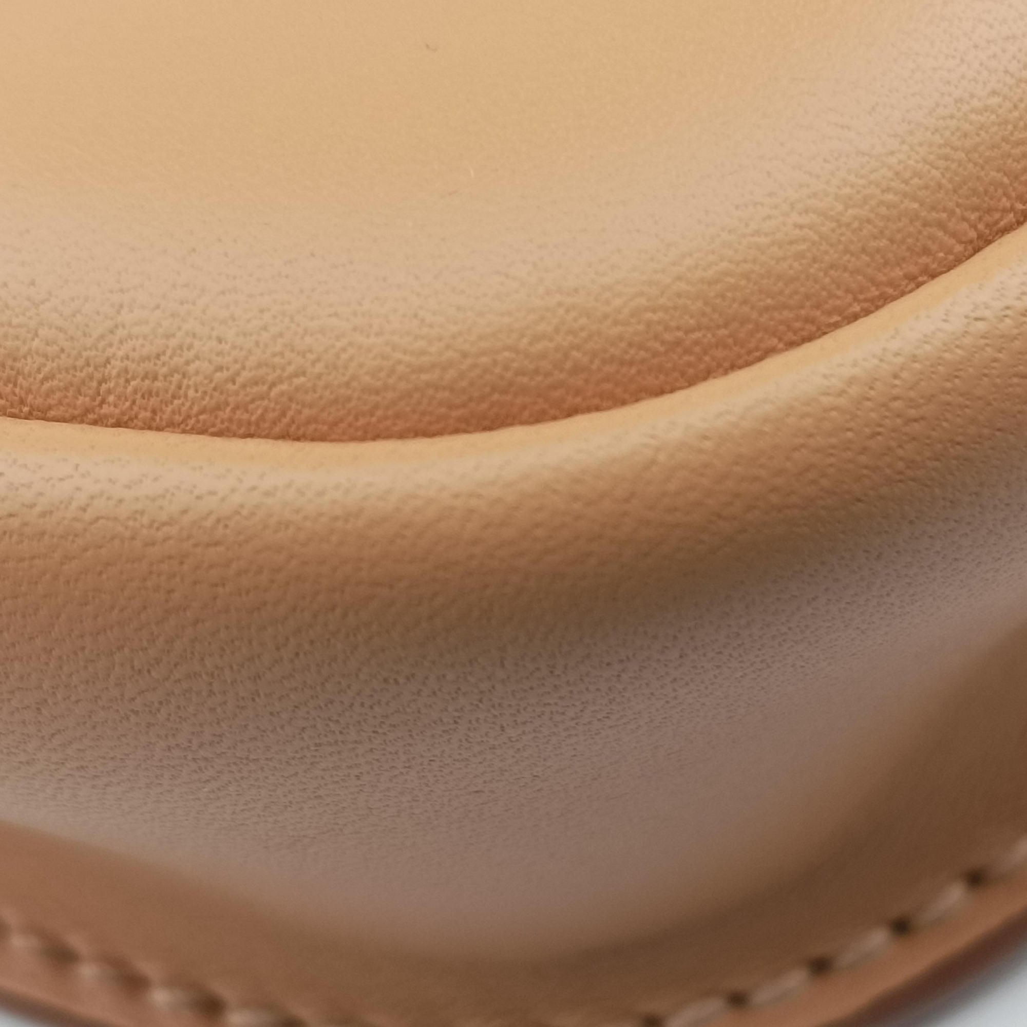 Pre-owned Yves Saint Laurent KAIA small Beige Leather 623097 shoulderbag | stylenewstar