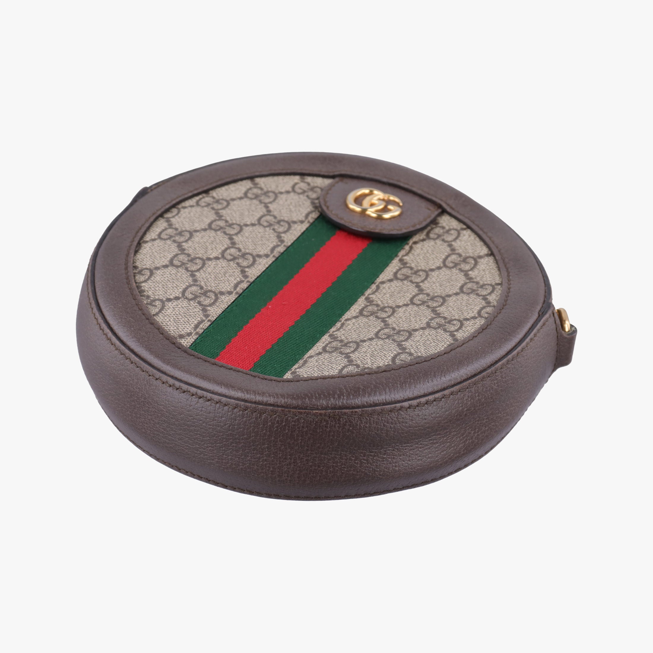 Secondhand Gucci Ophidia Brown×beige×multi PVC coated canvas×Leather 550618 shoulderbag | stylenewstar