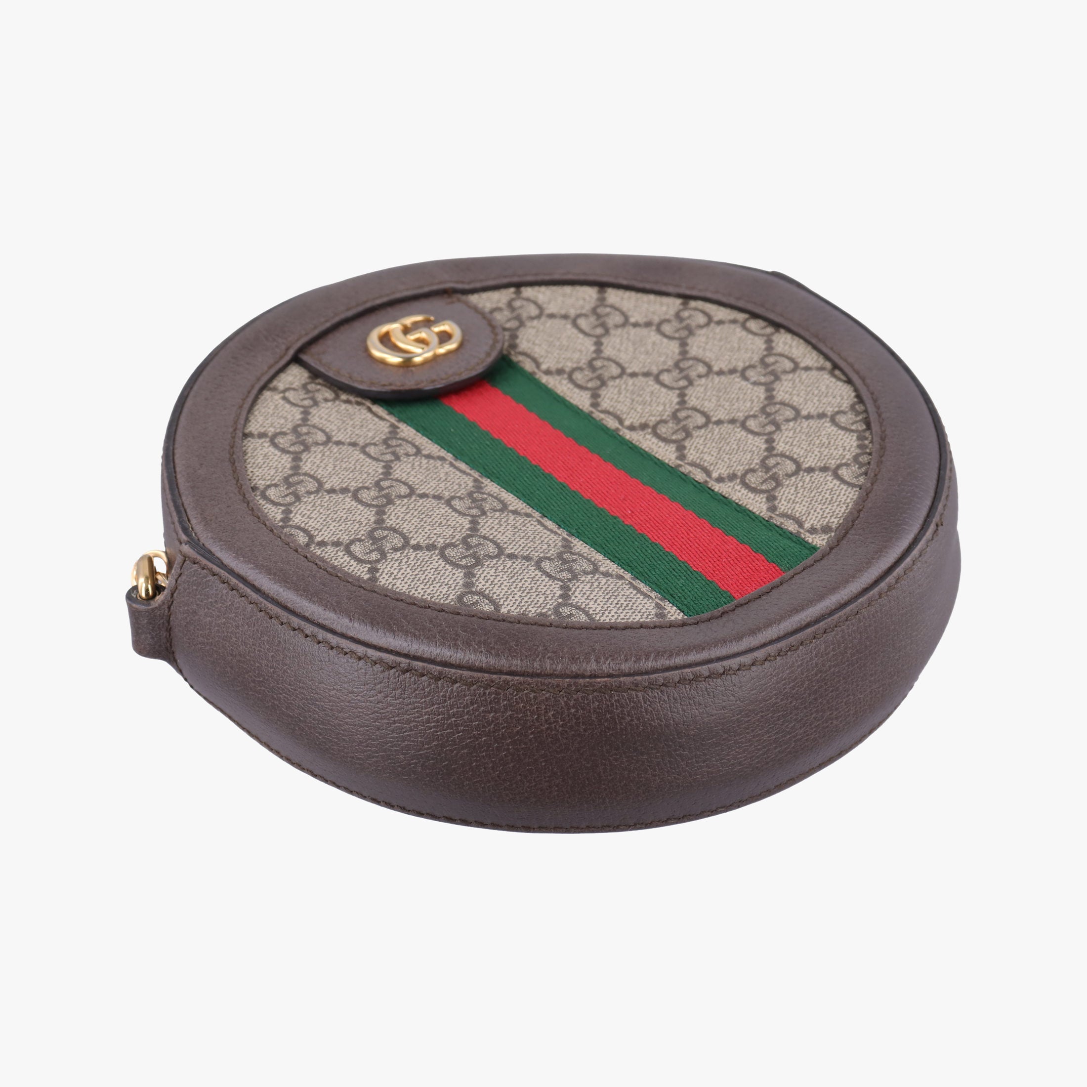 Secondhand Gucci Ophidia Brown×beige×multi PVC coated canvas×Leather 550618 shoulderbag | stylenewstar