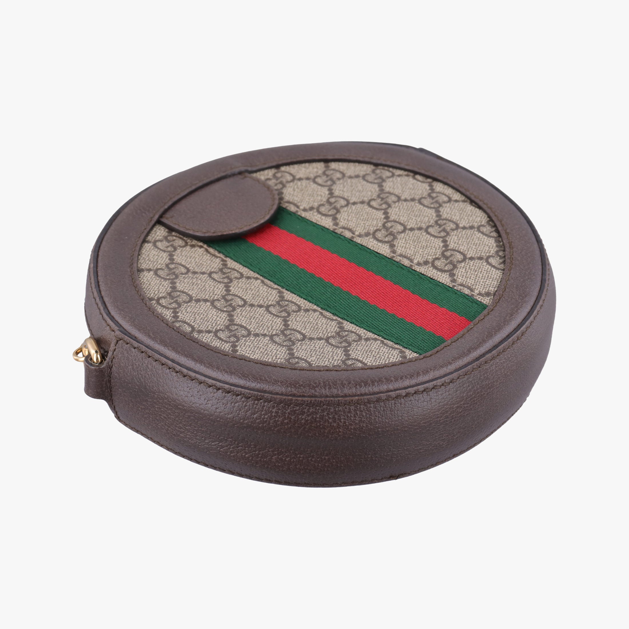 Secondhand Gucci Ophidia Brown×beige×multi PVC coated canvas×Leather 550618 shoulderbag | stylenewstar