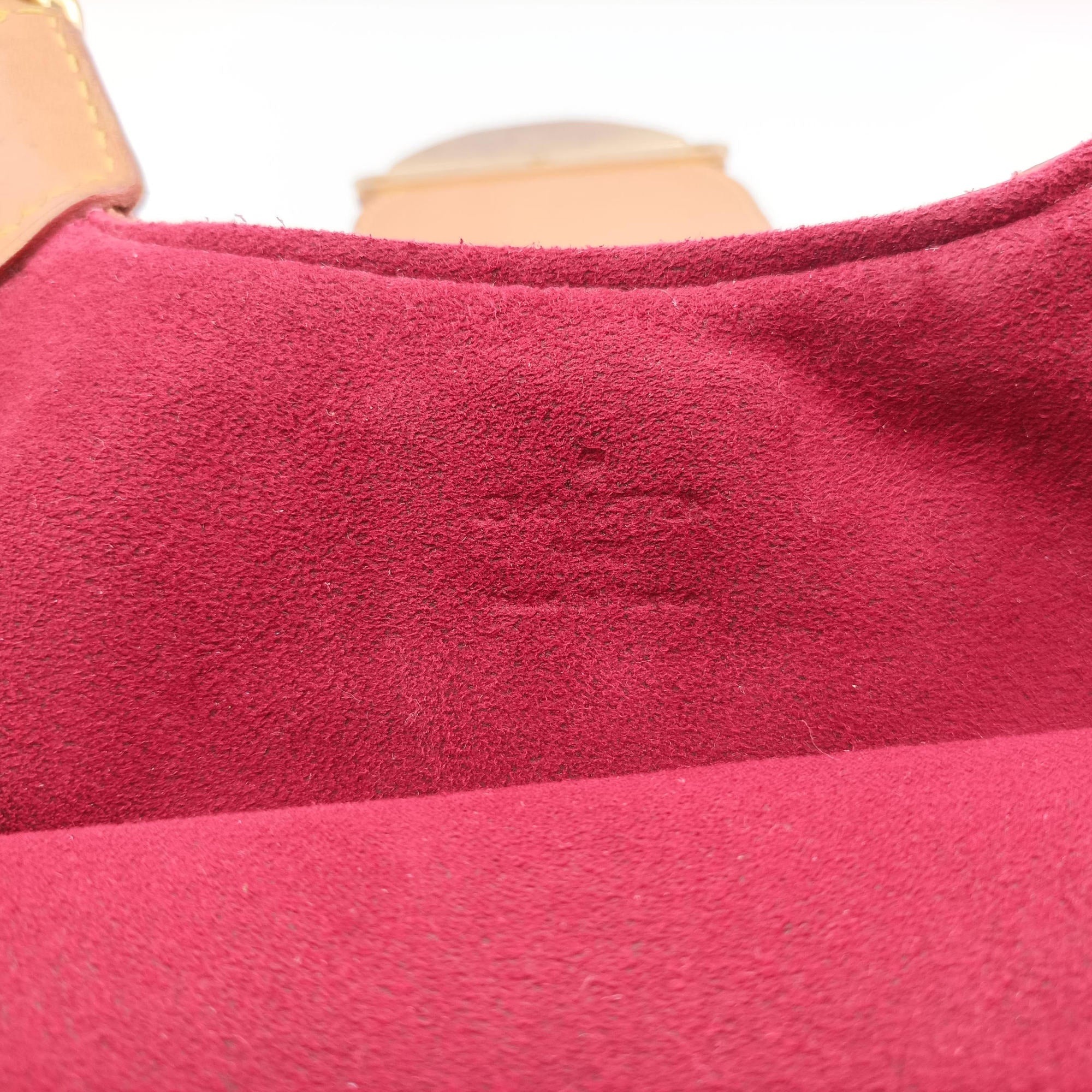 Pre-owned Louis Vuitton URSULA white Monogram Multicolor M40123 handbag | stylenewstar