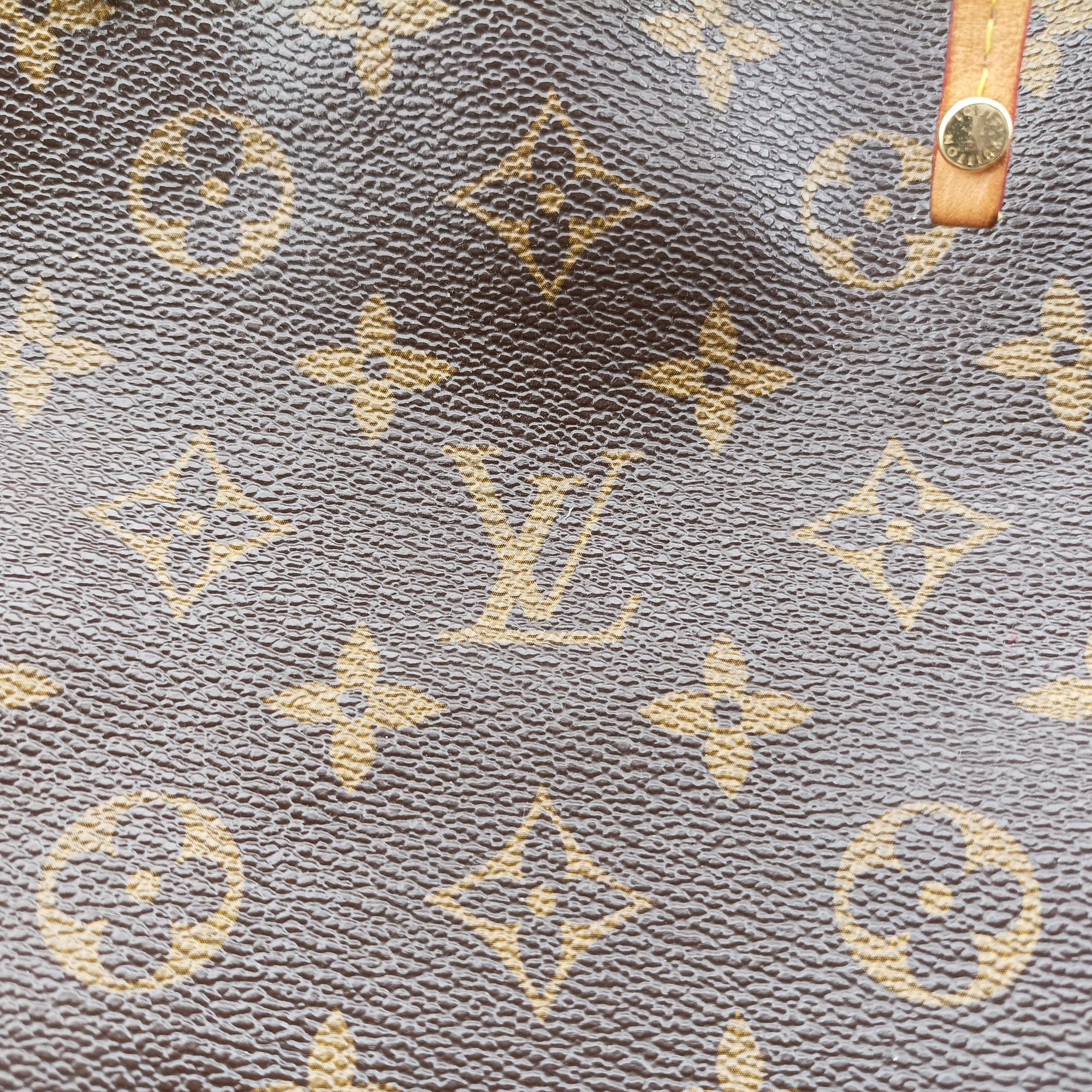 Pre-owned Louis Vuitton Neo Brown×Beige Monogram Canvas M40372 shoulderbag | stylenewstar