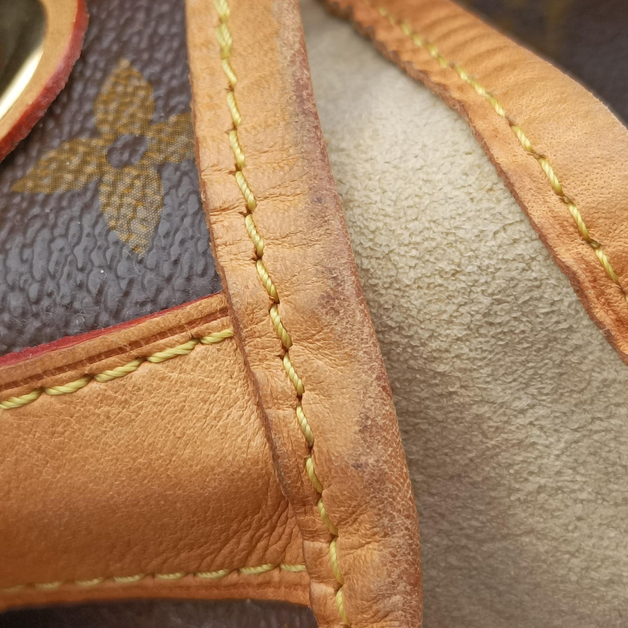 Pre-owned Louis Vuitton Neo Brown×Beige Monogram Canvas M40372 shoulderbag | stylenewstar
