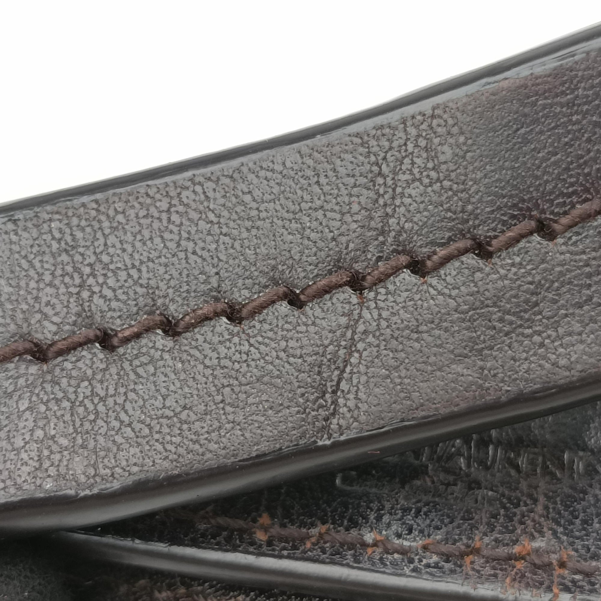 Vintage Yves Saint Laurent Nadja Brown Leather 112881 handbag | stylenewstar