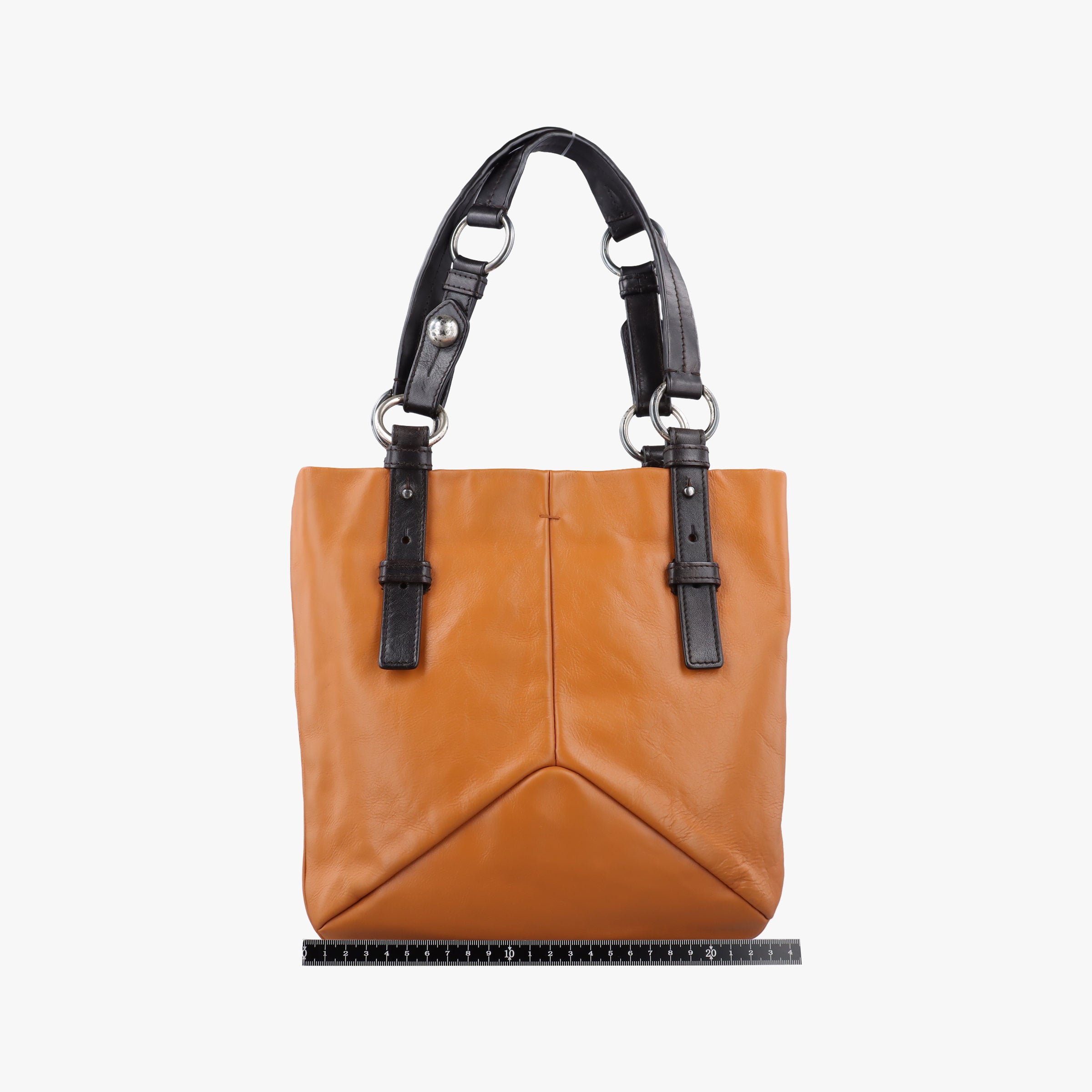 Vintage Yves Saint Laurent Nadja Brown Leather 112881 handbag | stylenewstar
