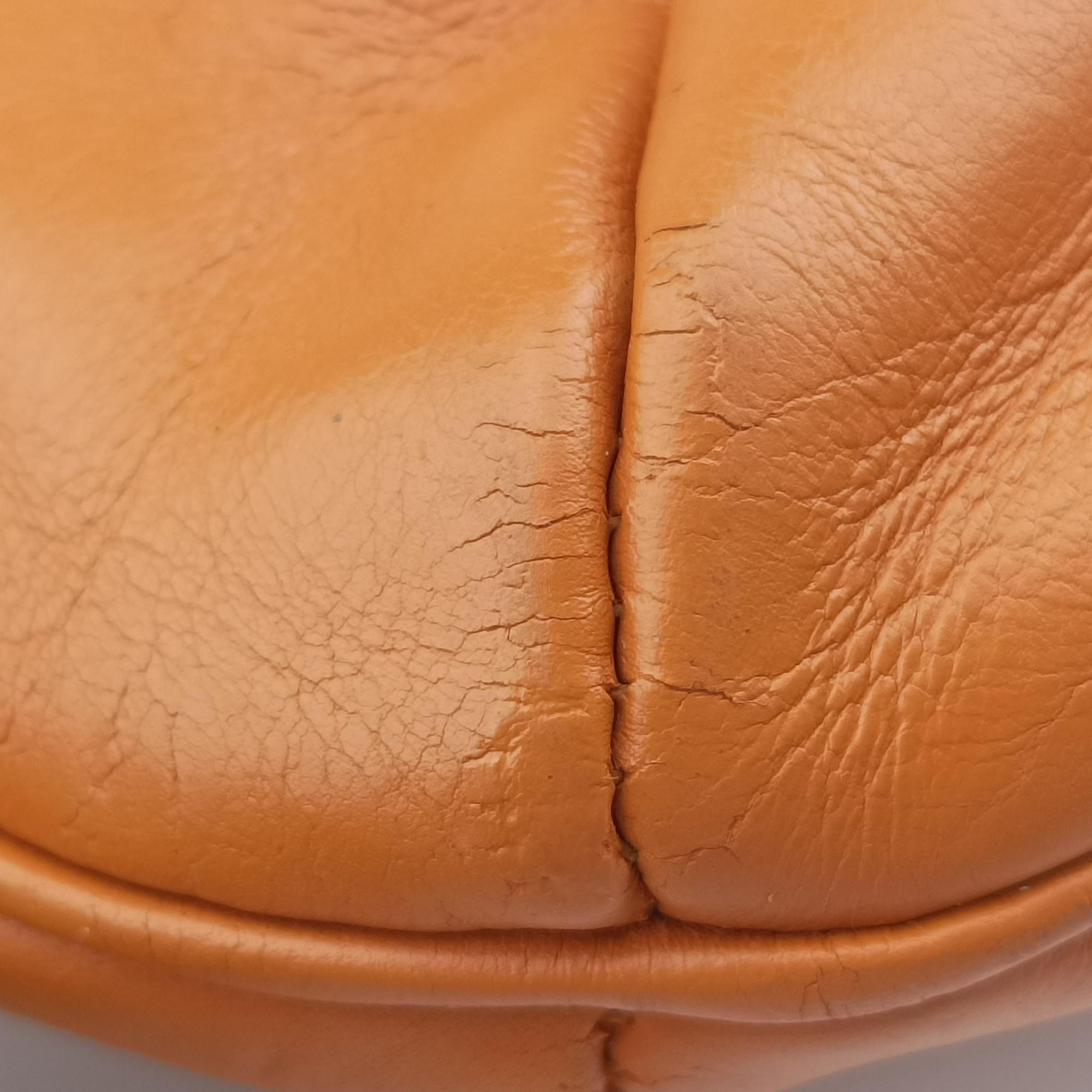 Vintage Yves Saint Laurent Nadja Brown Leather 112881 handbag | stylenewstar