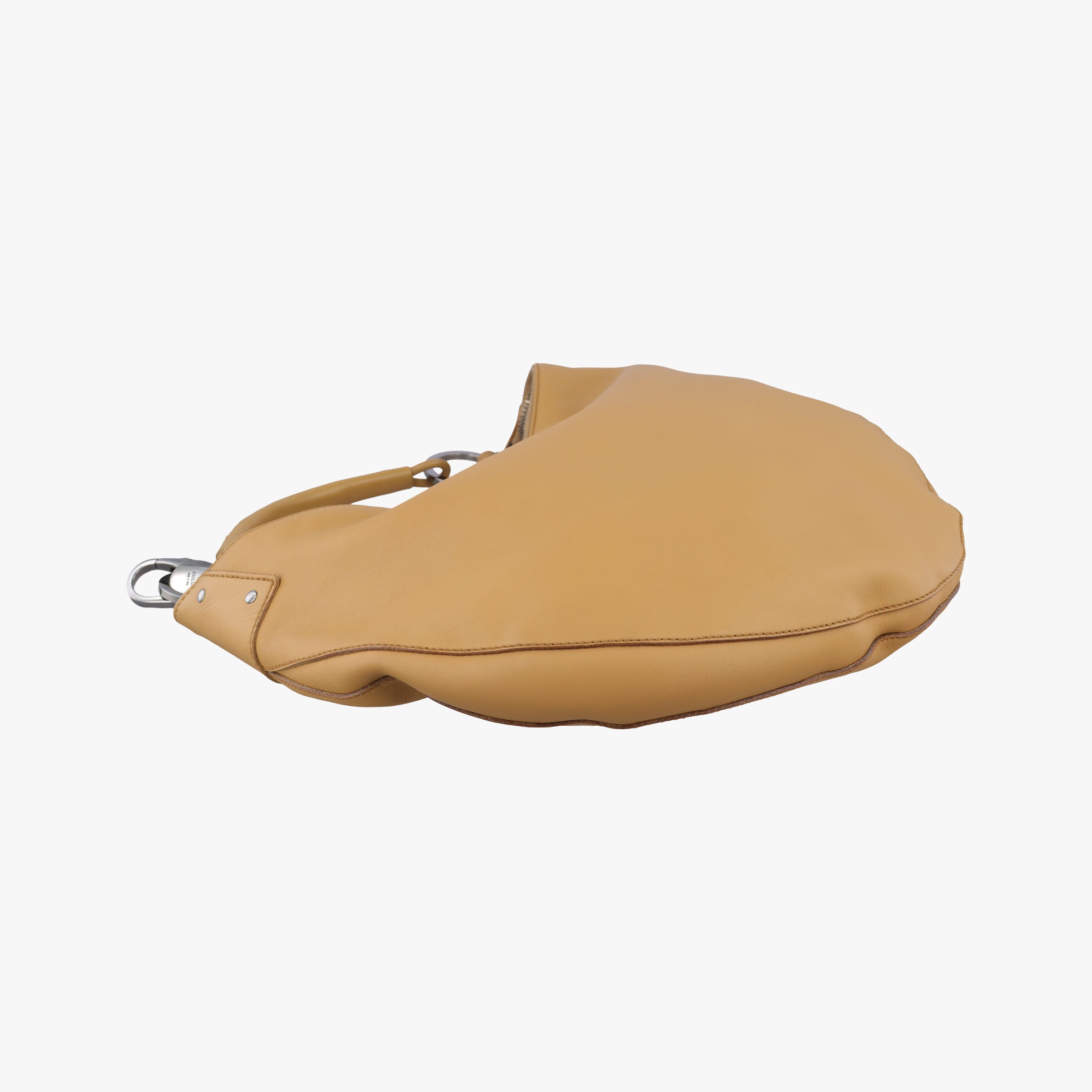 Secondhand Gucci Hobo Brown leather 95726 handbag | stylenewstar