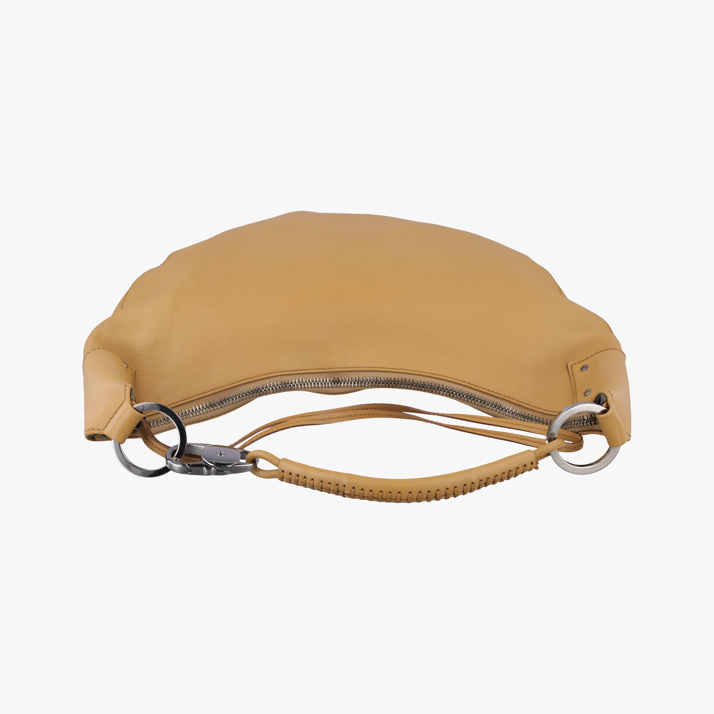 Secondhand Gucci Hobo Brown leather 95726 handbag | stylenewstar