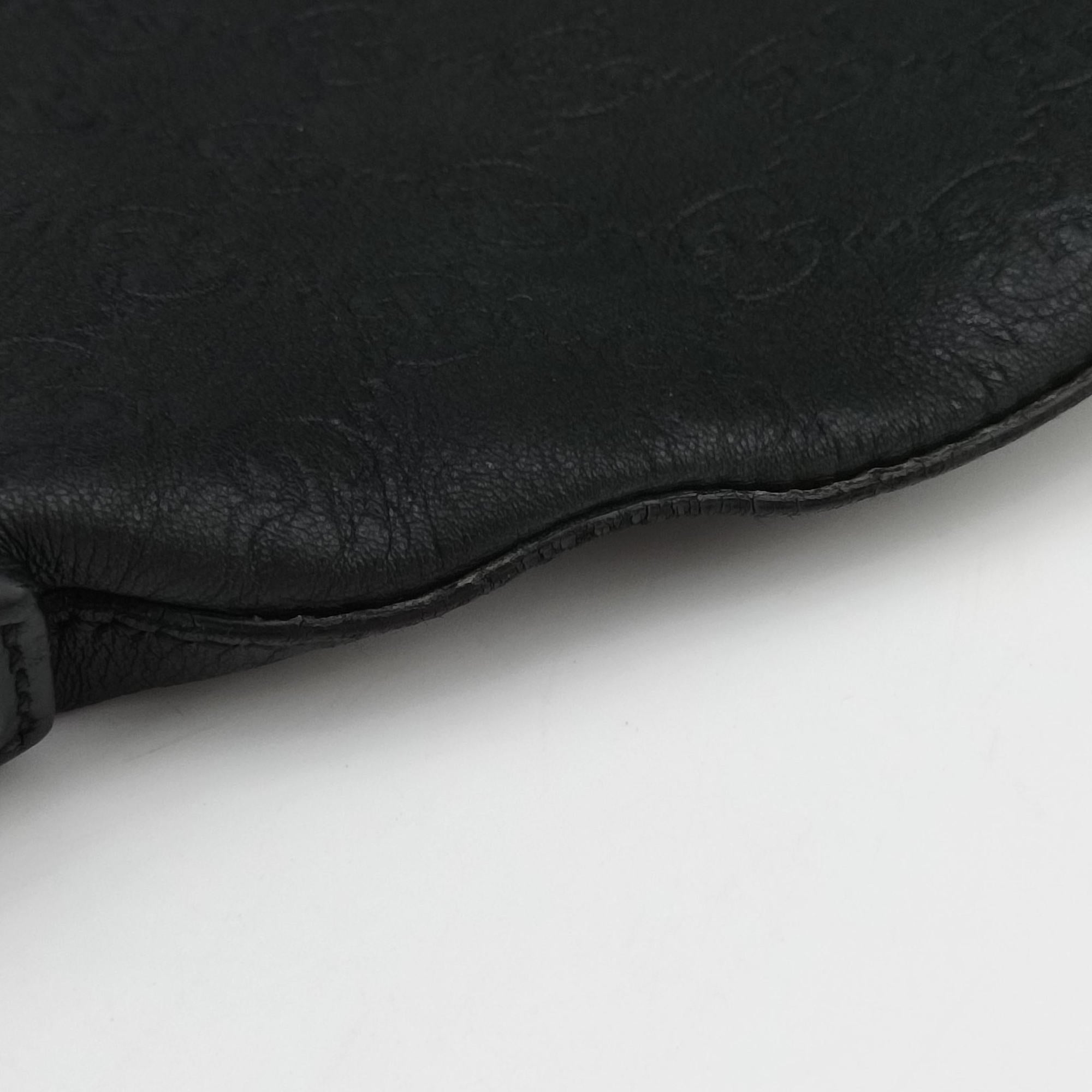 Pre-owned Gucci GG Imprime messenger Black Leather 473882 shoulderbag | stylenewstar