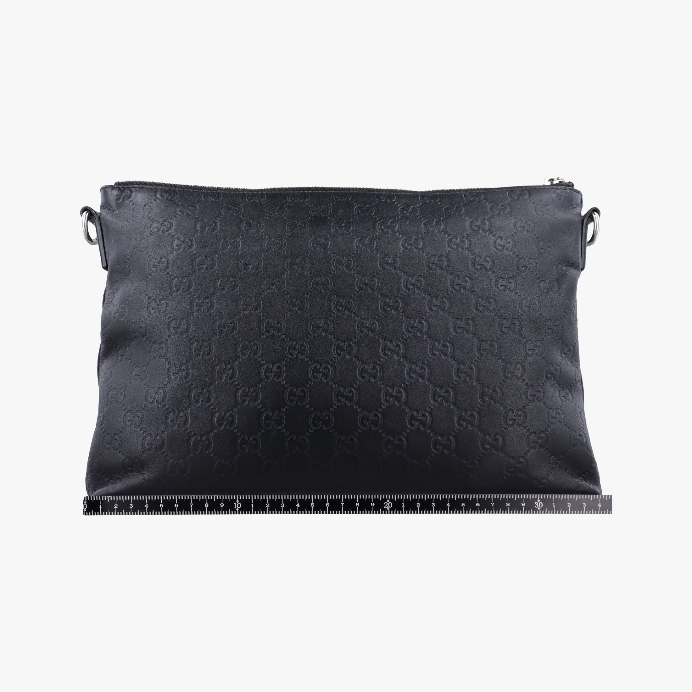 Pre-owned Gucci GG Imprime messenger Black Leather 473882 shoulderbag | stylenewstar