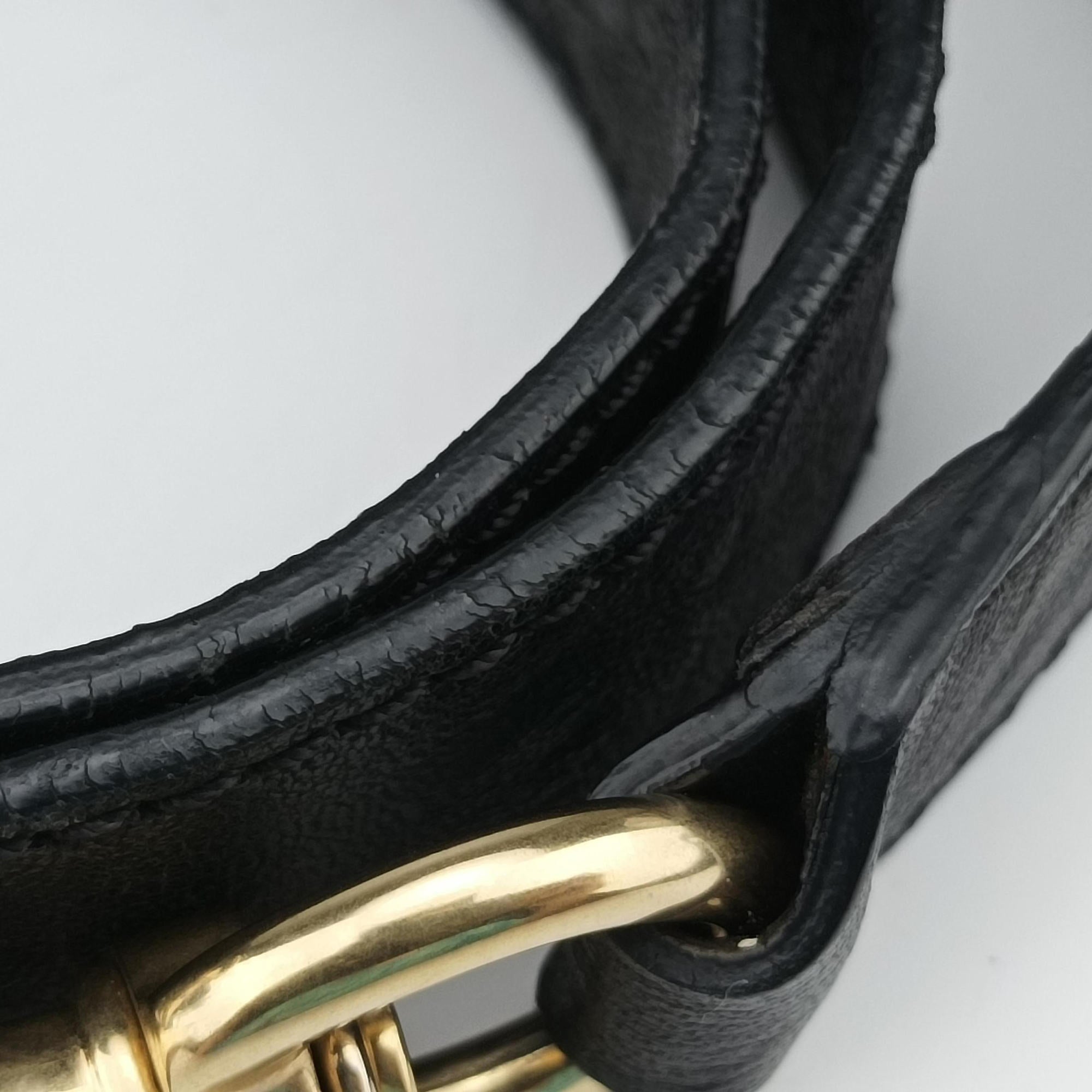 Pre-owned Givenchy Pandora Black Leather  shoulderbag | stylenewstar