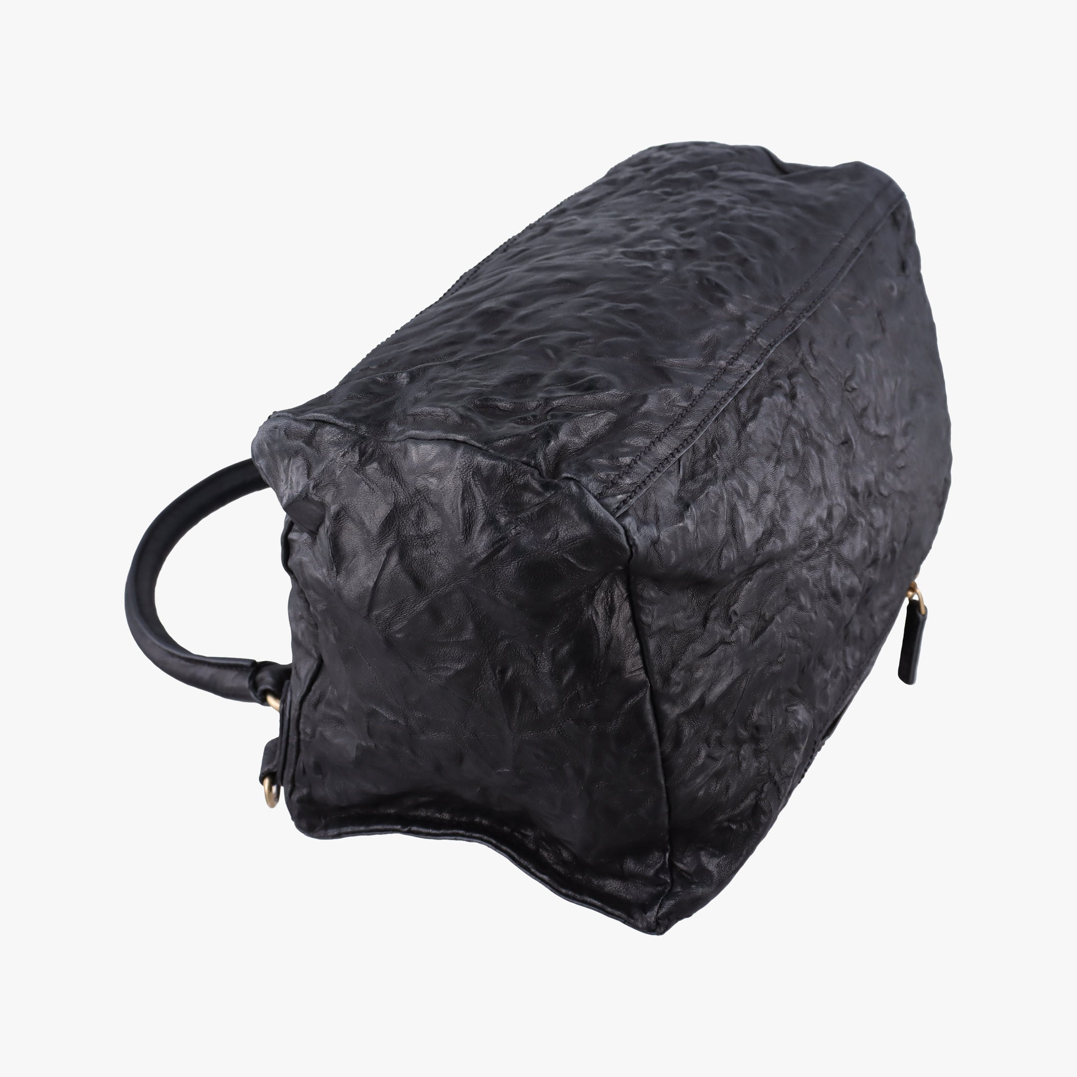 Pre-owned Givenchy Pandora Black Leather  shoulderbag | stylenewstar