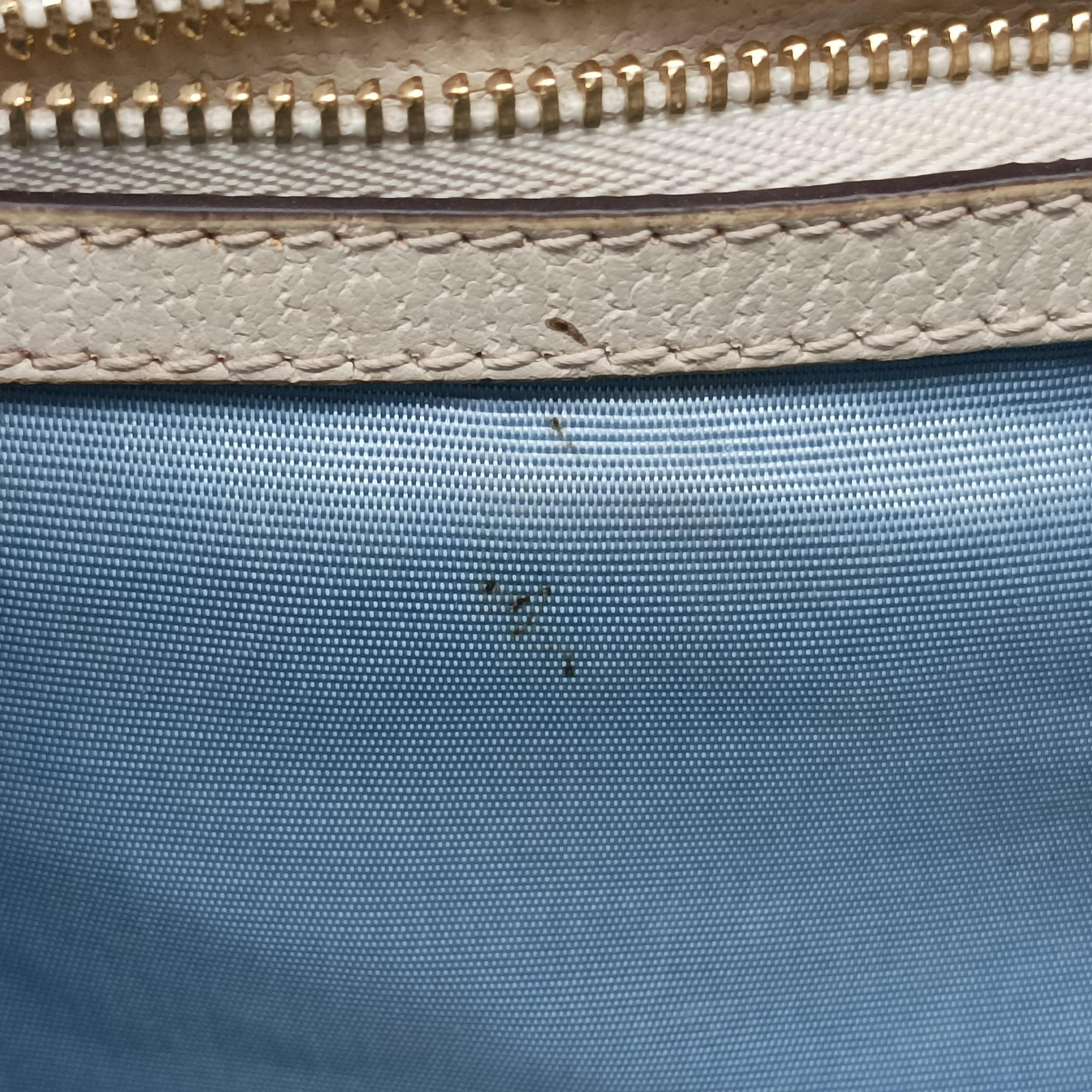 Secondhand Gucci Sylvie Ivory×Navy×Red Leather 524405 shoulderbag | stylenewstar