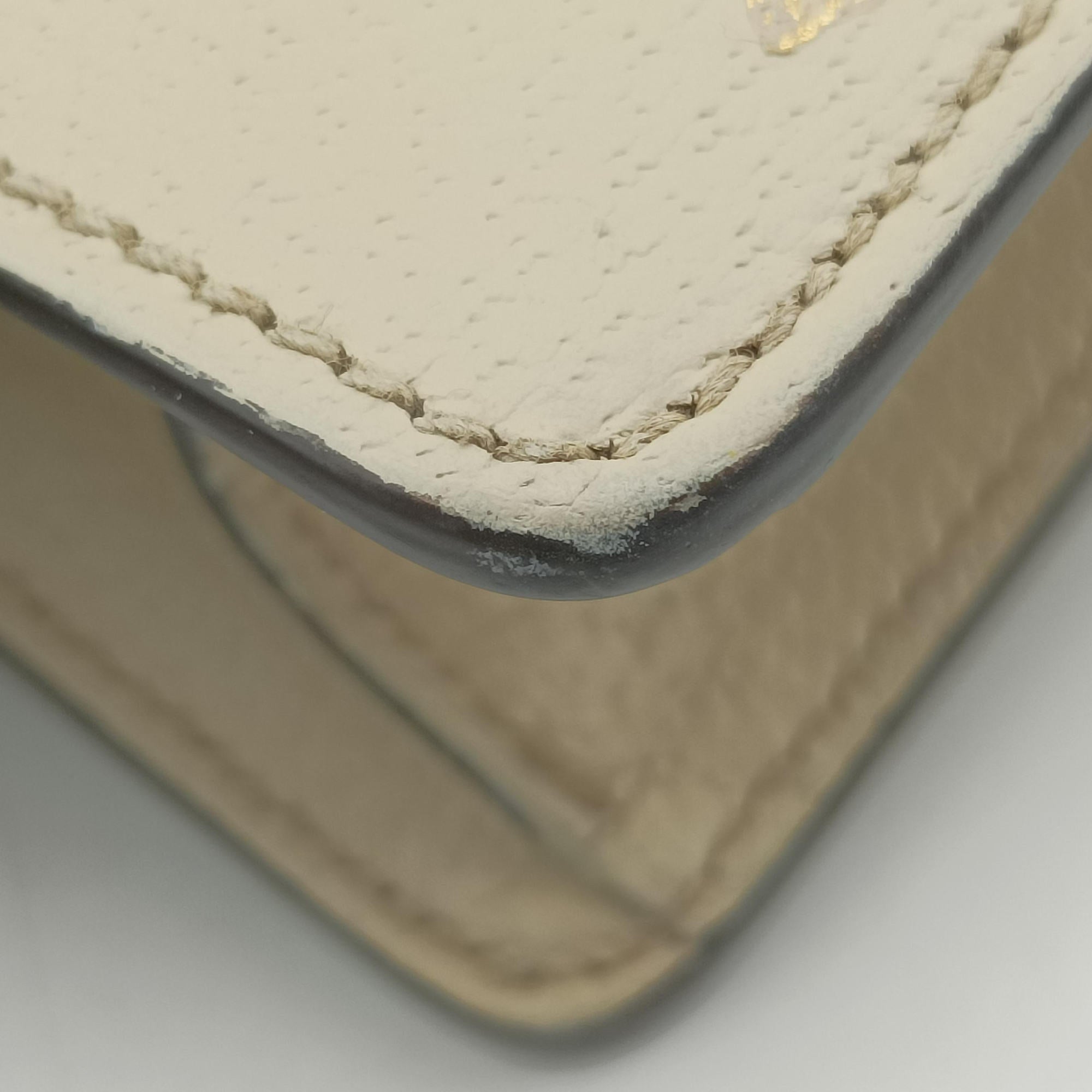 Secondhand Gucci Sylvie Ivory×Navy×Red Leather 524405 shoulderbag | stylenewstar