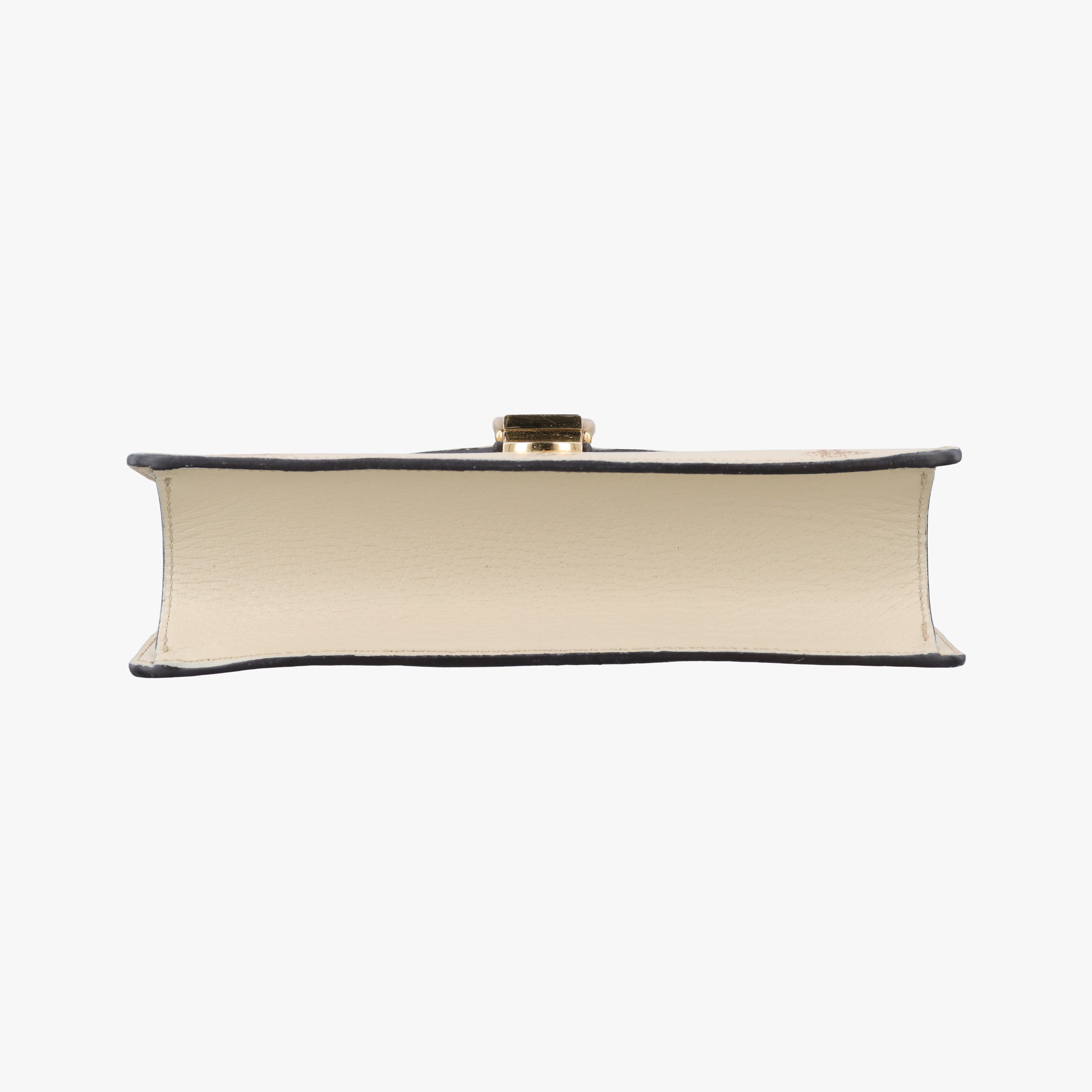 Secondhand Gucci Sylvie Ivory×Navy×Red Leather 524405 shoulderbag | stylenewstar