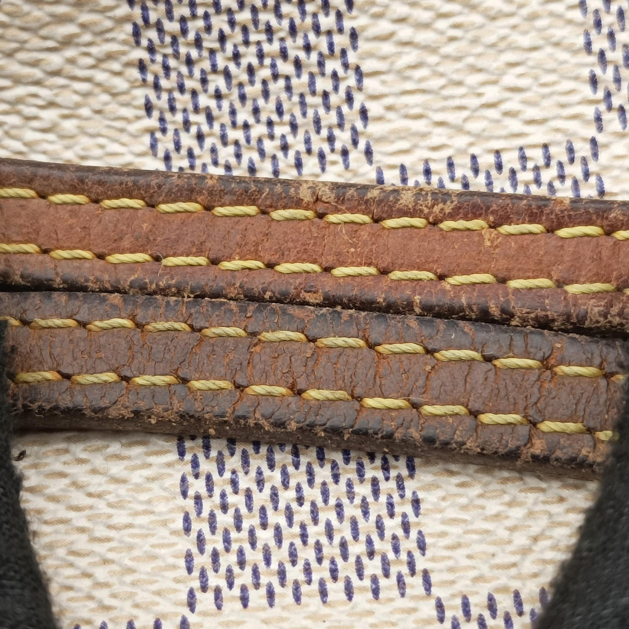 Vintage Louis Vuitton Neverfull MM Azur Damier Canvas N51107 shoulderbag | stylenewstar