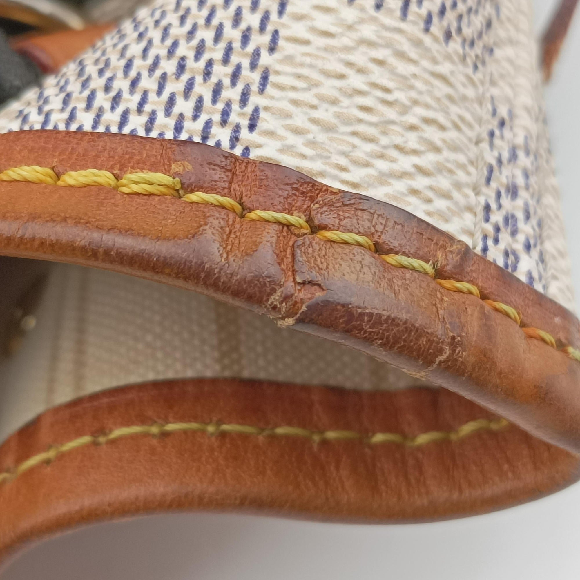 Vintage Louis Vuitton Neverfull MM Azur Damier Canvas N51107 shoulderbag | stylenewstar