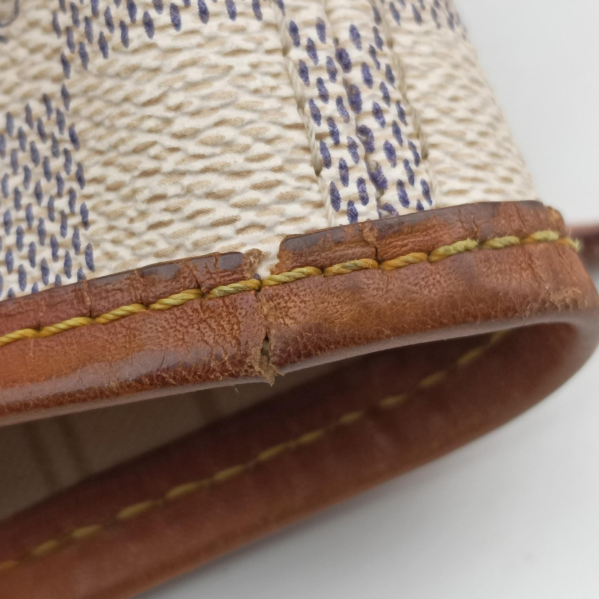Vintage Louis Vuitton Neverfull MM Azur Damier Canvas N51107 shoulderbag | stylenewstar