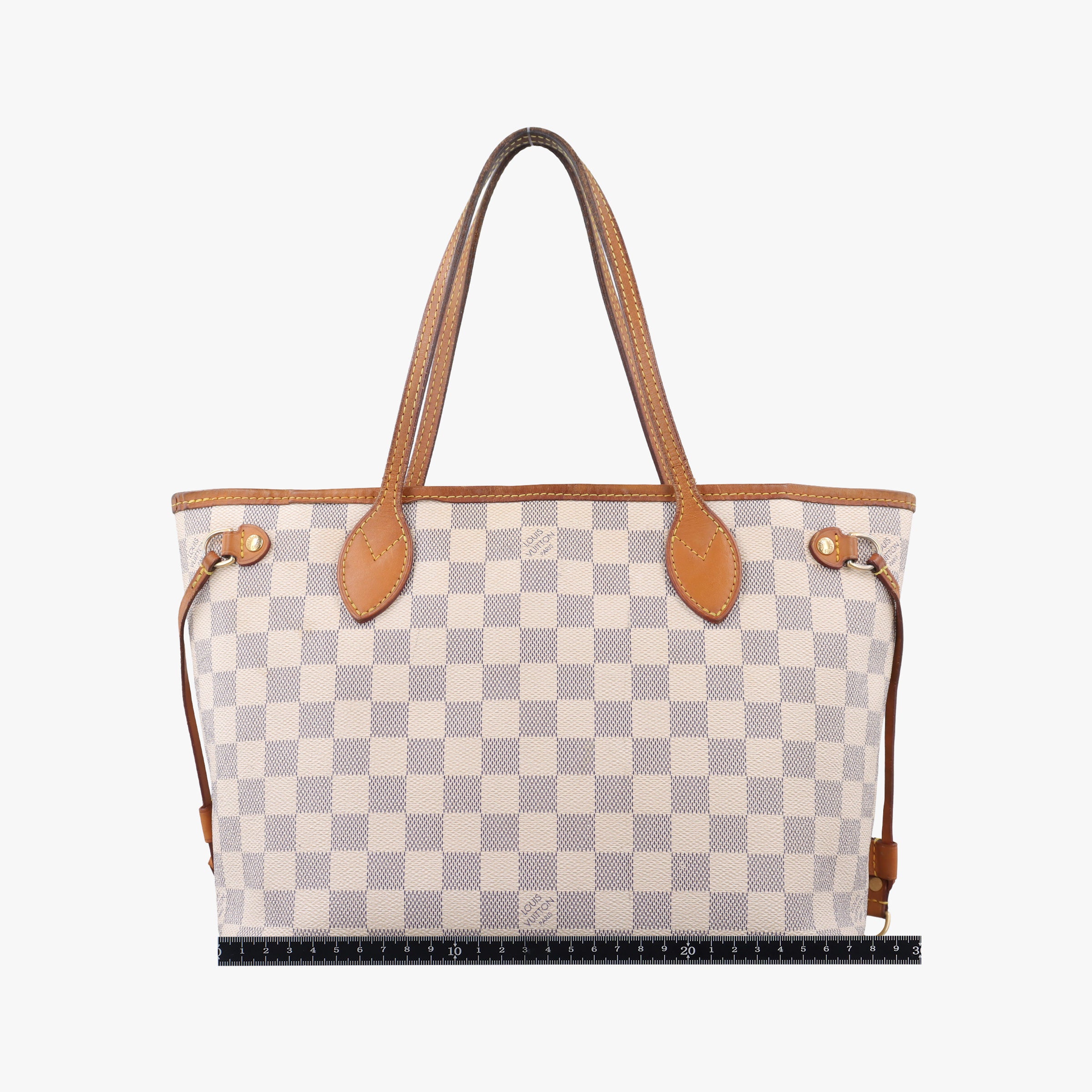 Vintage Louis Vuitton Neverfull MM Azur Damier Canvas N51107 shoulderbag | stylenewstar