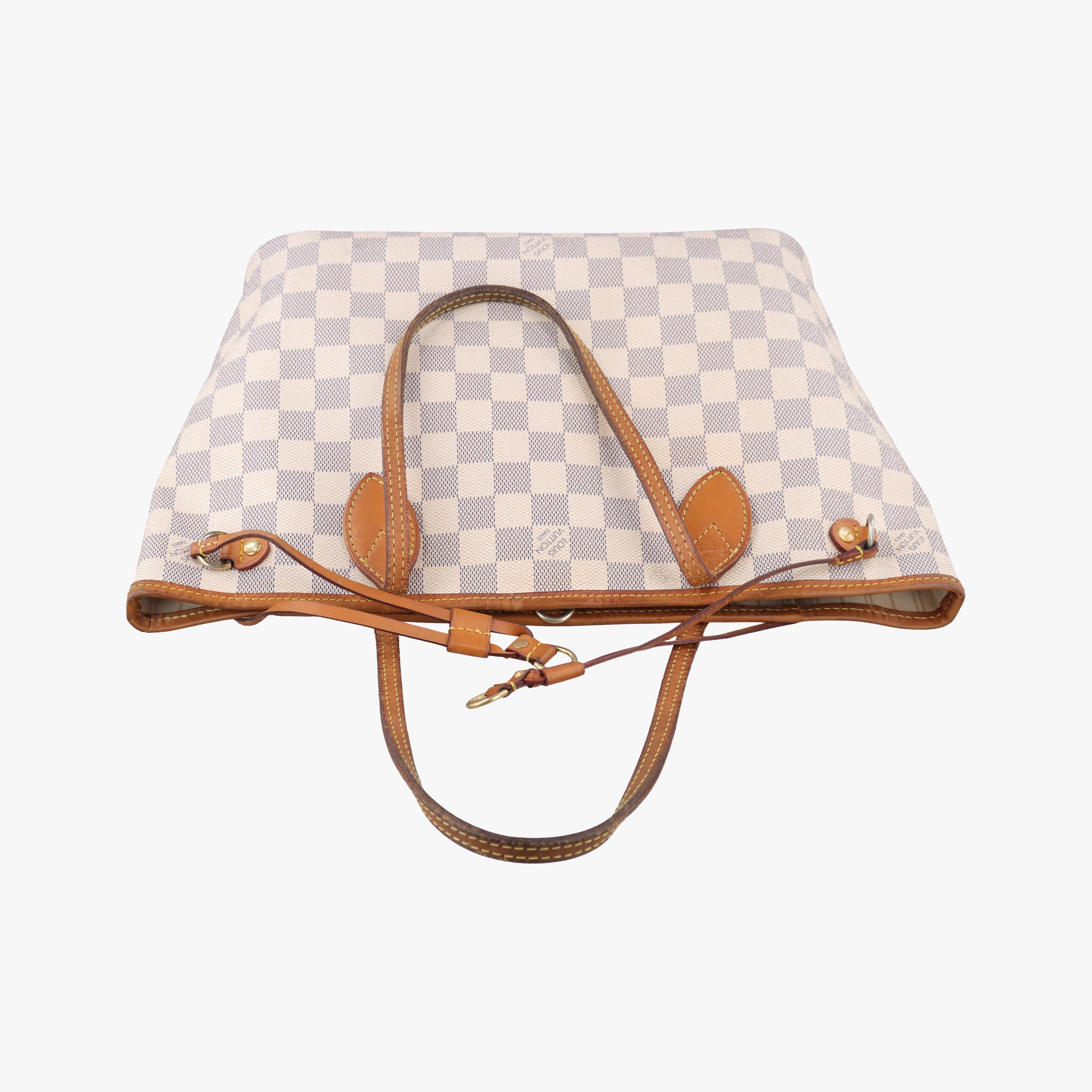 Vintage Louis Vuitton Neverfull MM Azur Damier Canvas N51107 shoulderbag | stylenewstar