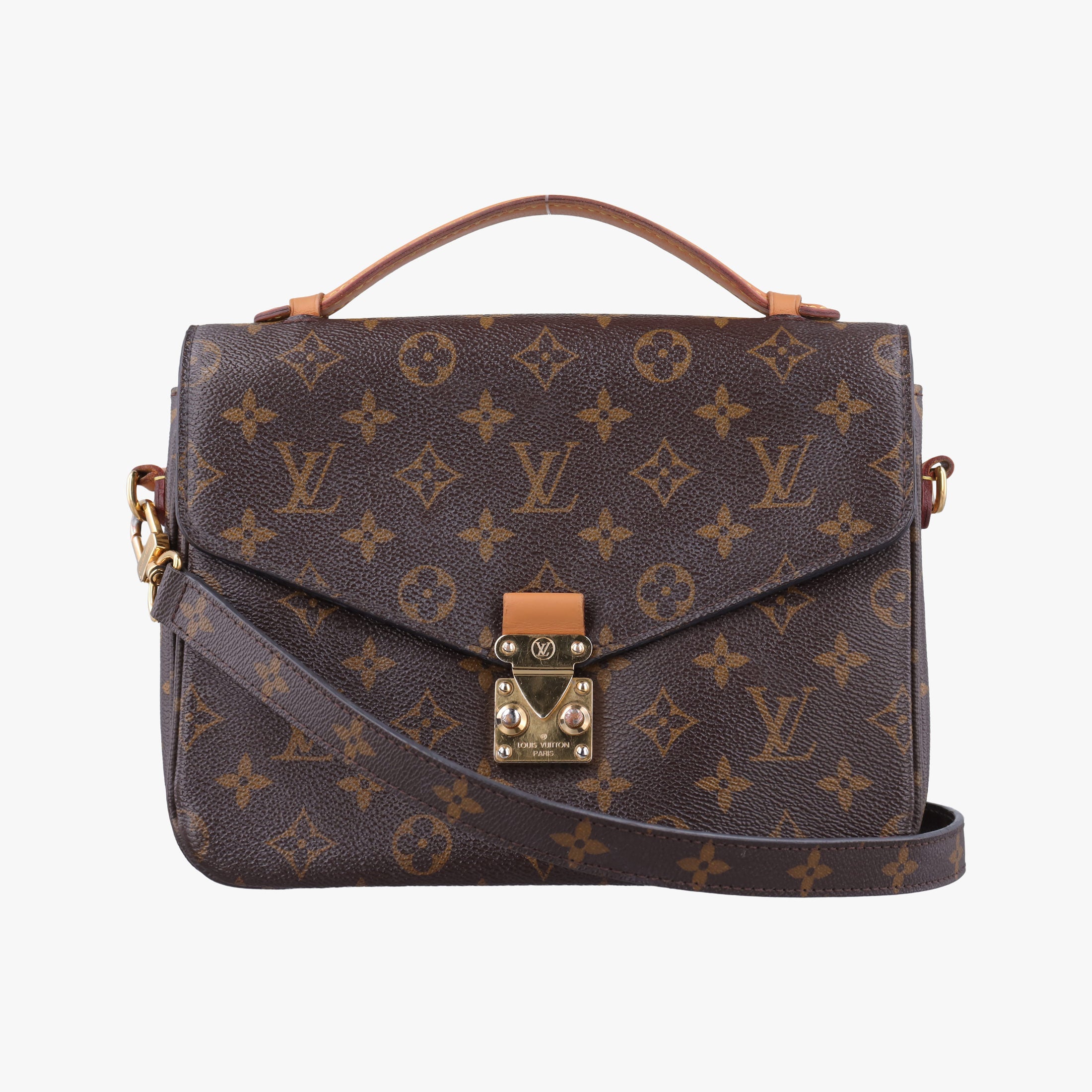 Vintage Louis Vuitton Pochette Metis MM Brown Monogram Canvas M44875 shoulderbag | stylenewstar