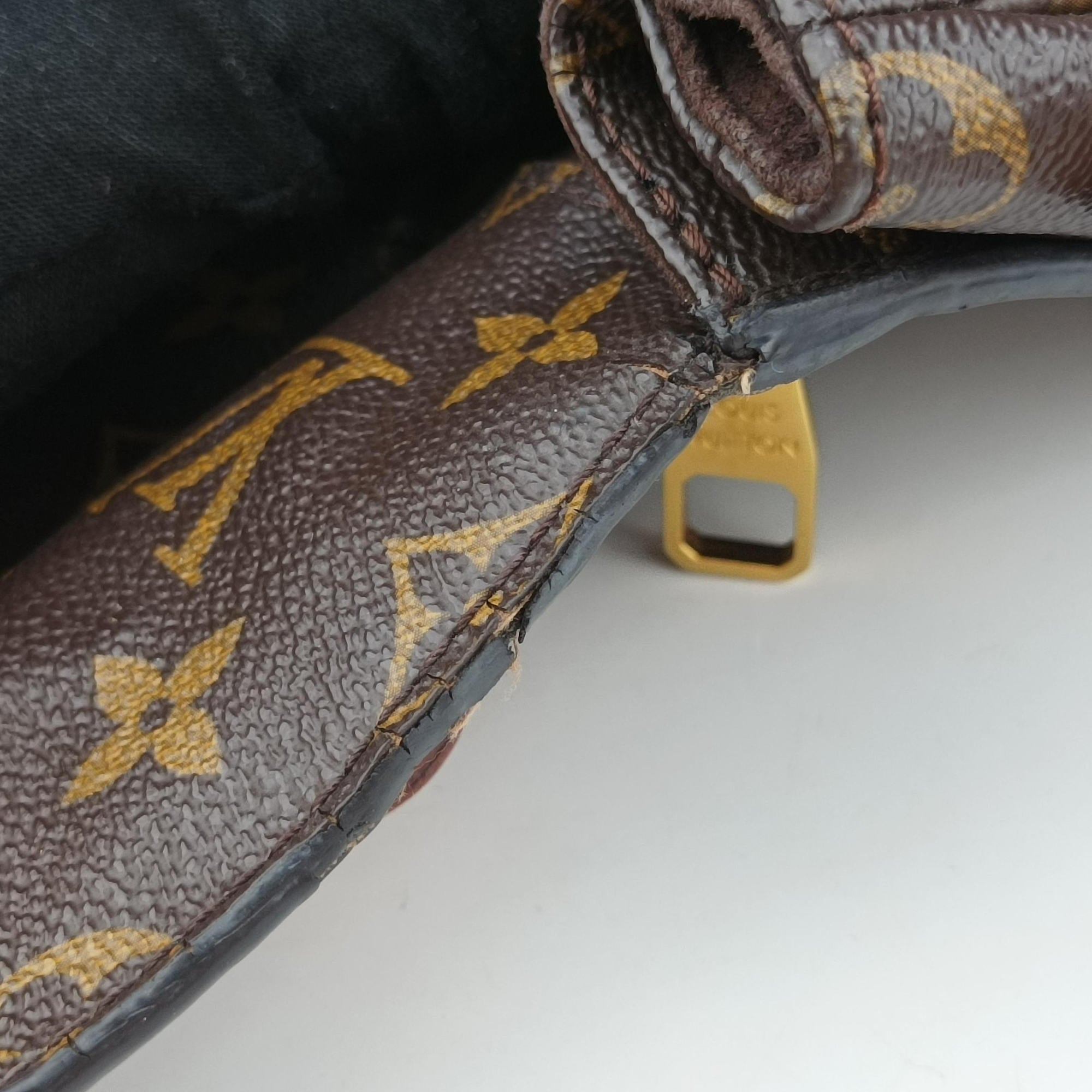 Vintage Louis Vuitton Pochette Metis MM Brown Monogram Canvas M44875 shoulderbag | stylenewstar