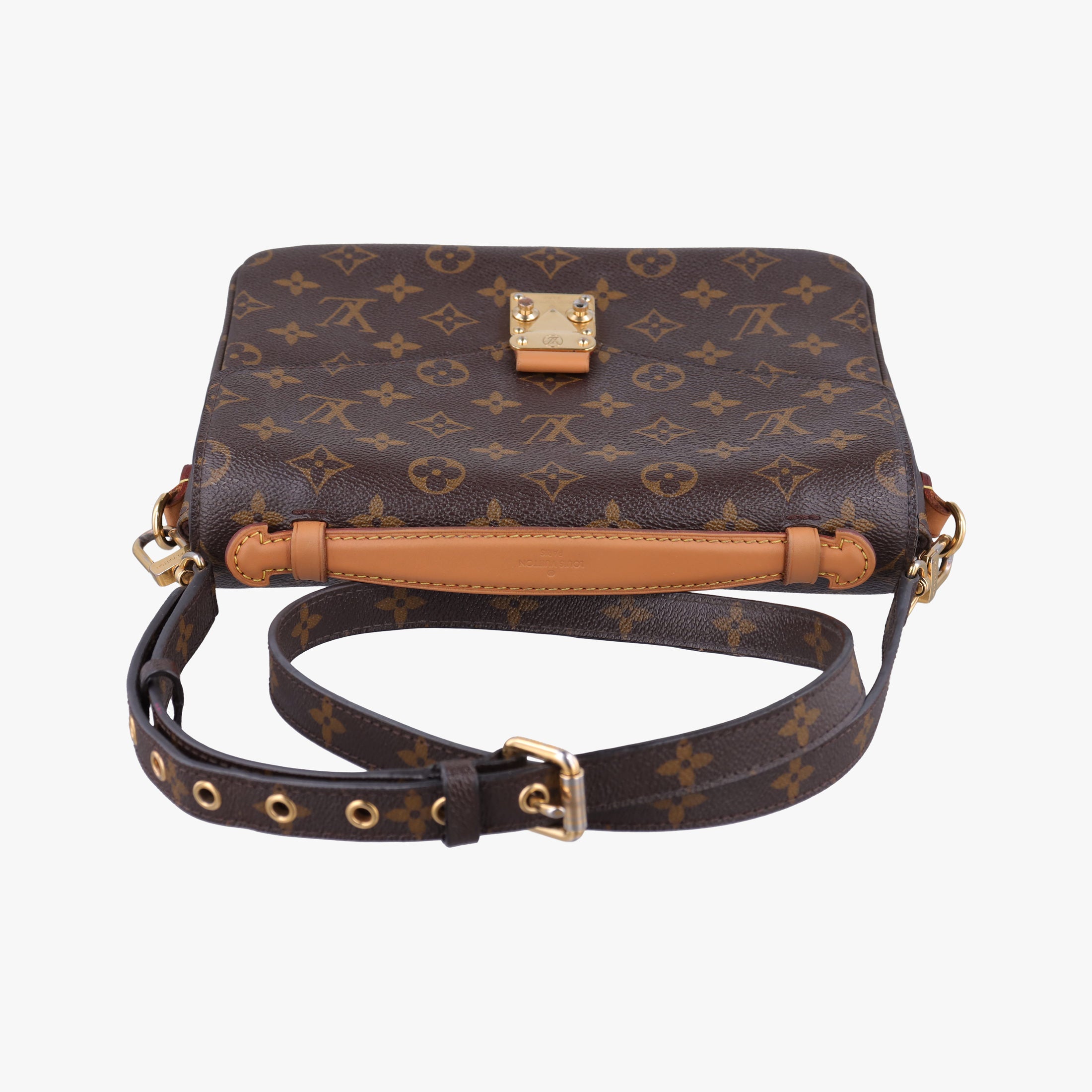 Vintage Louis Vuitton Pochette Metis MM Brown Monogram Canvas M44875 shoulderbag | stylenewstar