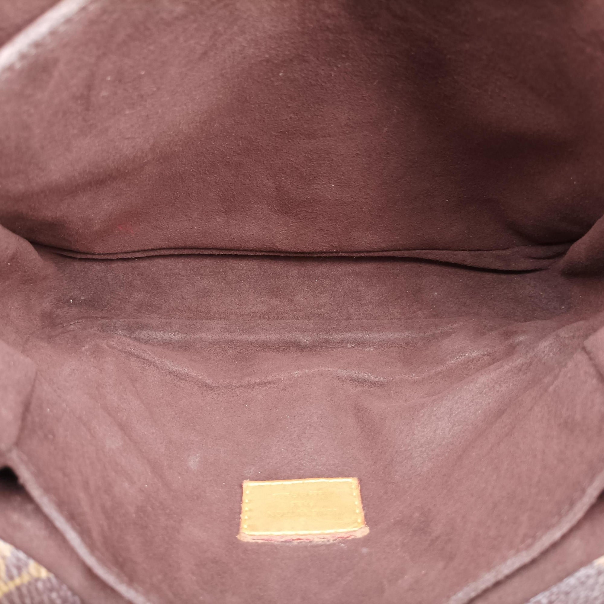 Vintage Louis Vuitton Pochette Metis MM Brown Monogram Canvas M44875 shoulderbag | stylenewstar