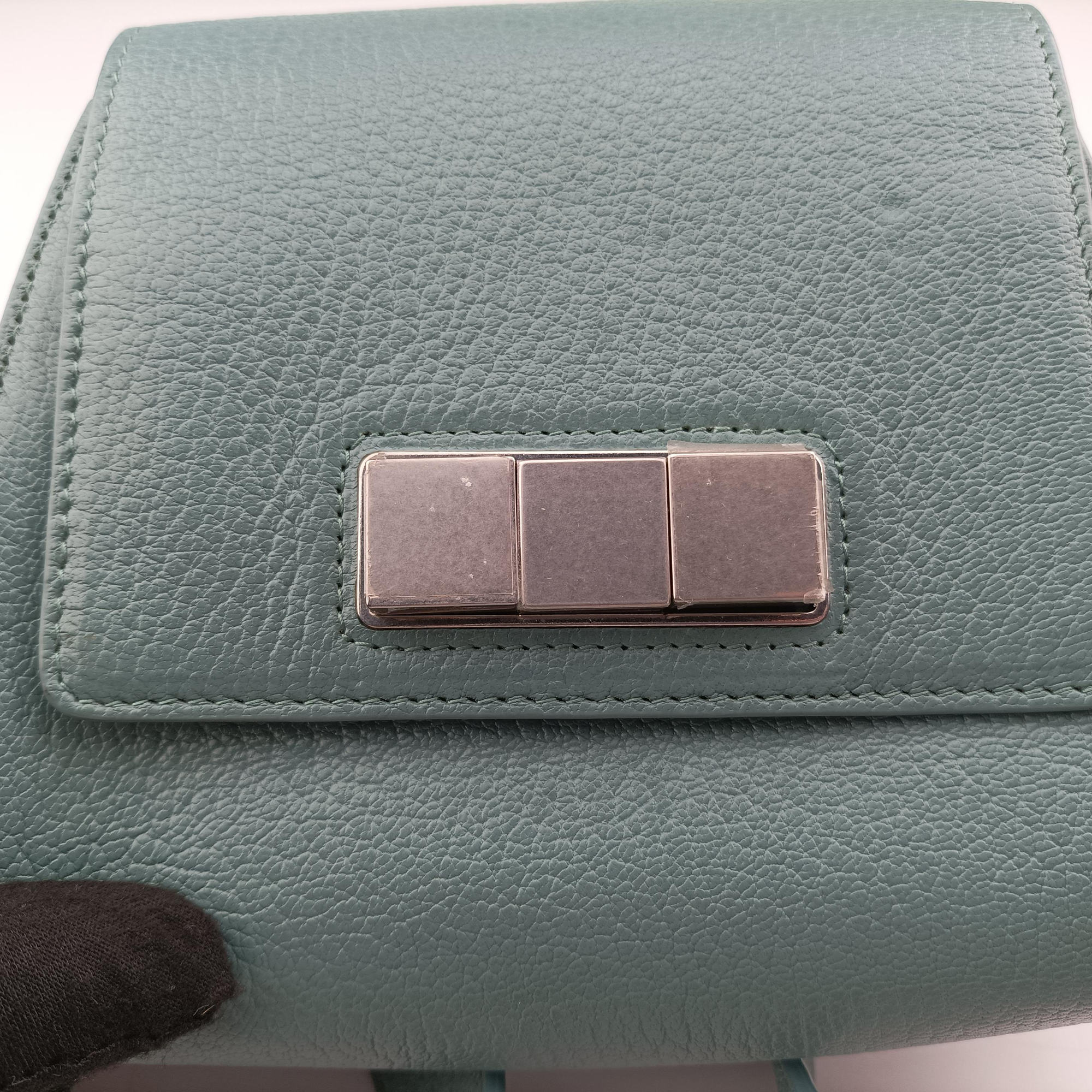 Vintage Bottega Veneta Geometric Belt Storm Leather  bum bag/waist bag | stylenewstar