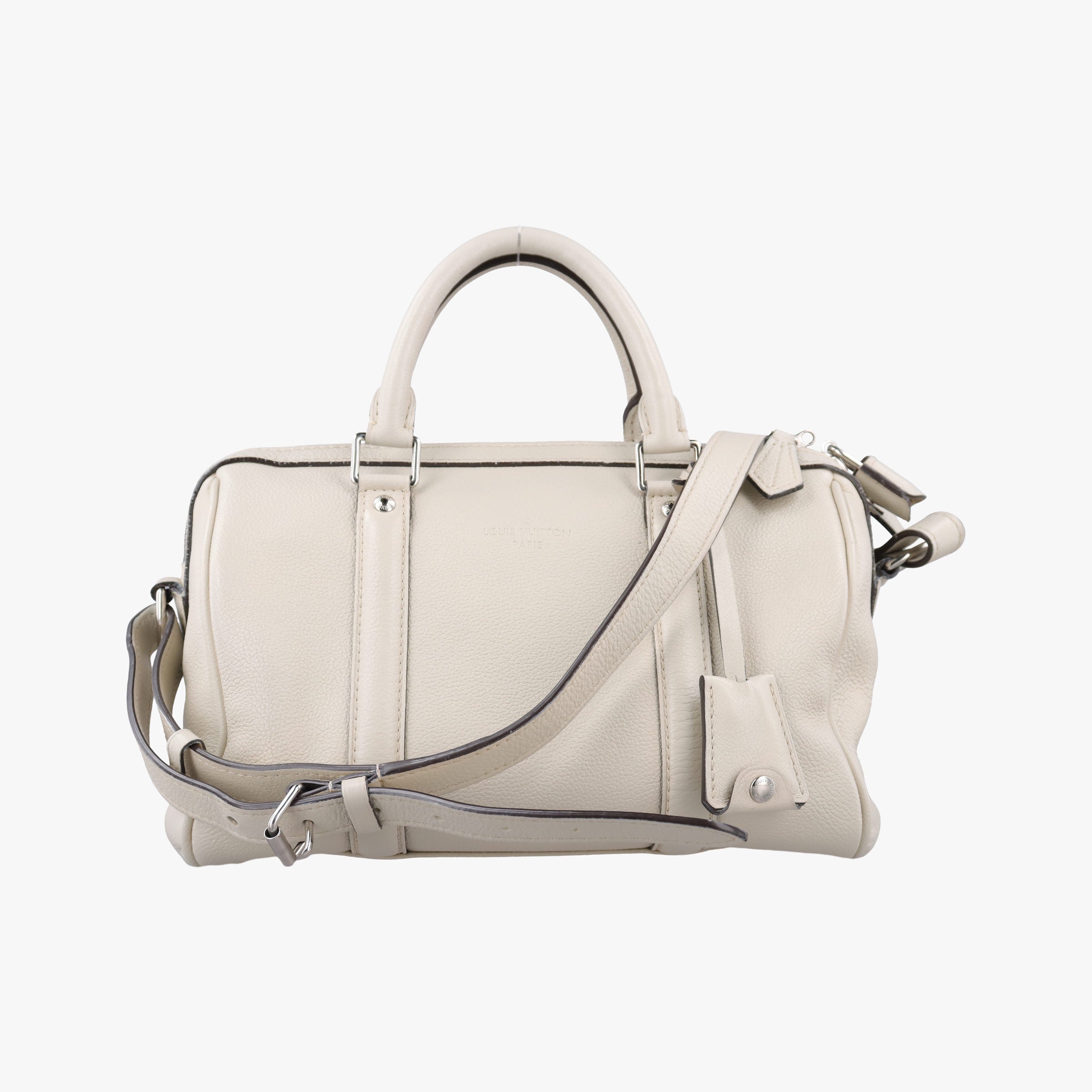 Pre-owned Louis Vuitton sofia coppola SC BB BLANC CASSE calf Leather M48834 shoulderbag | stylenewstar