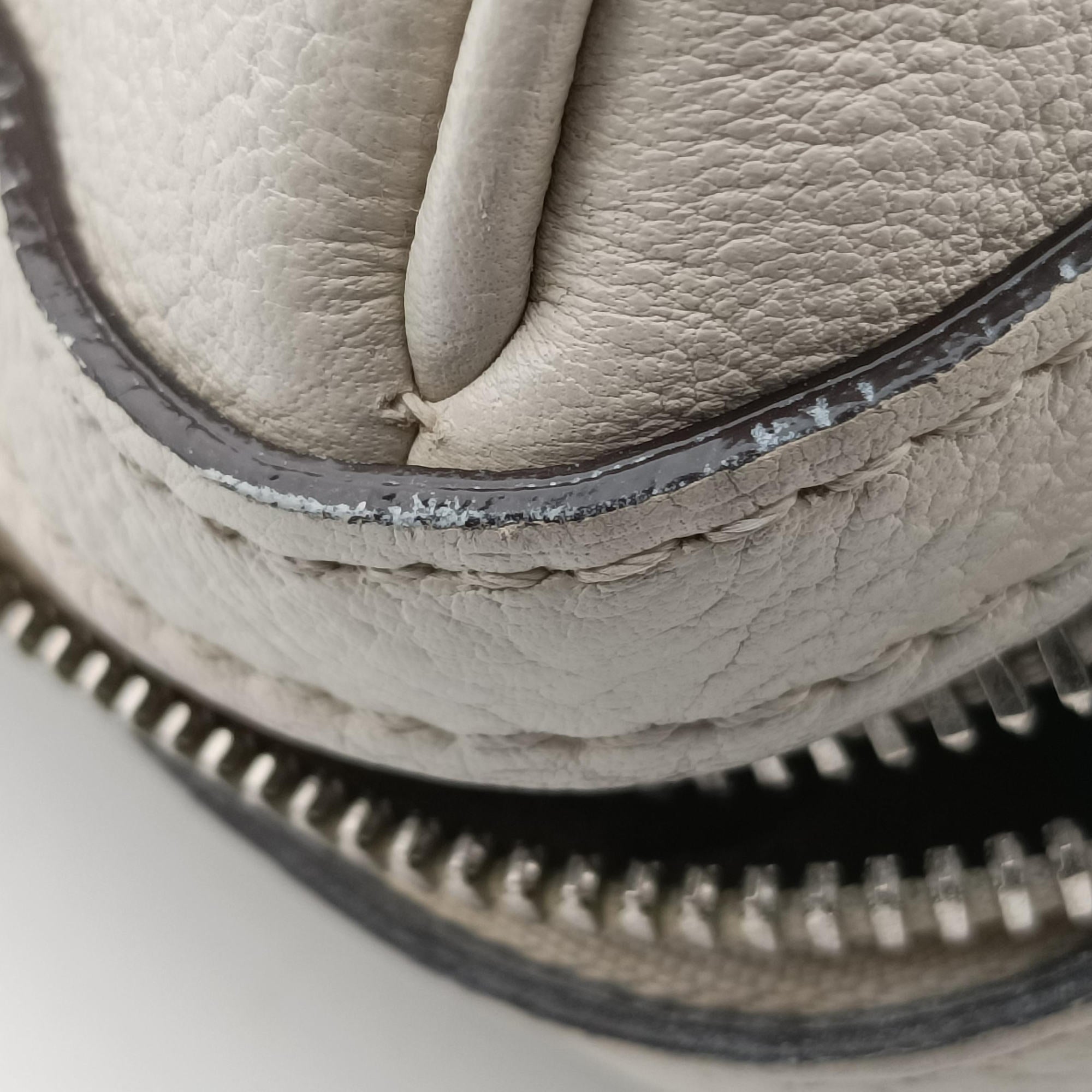 Pre-owned Louis Vuitton sofia coppola SC BB BLANC CASSE calf Leather M48834 shoulderbag | stylenewstar