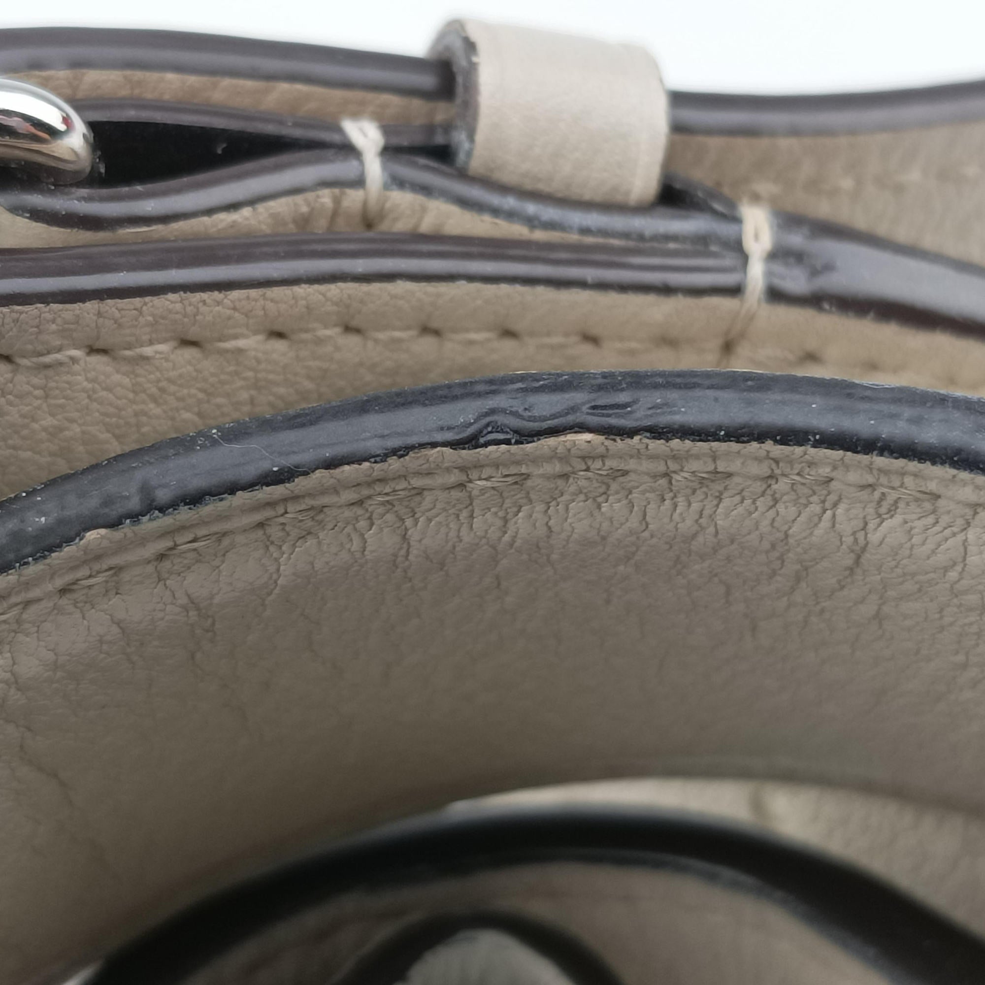 Pre-owned Louis Vuitton sofia coppola SC BB BLANC CASSE calf Leather M48834 shoulderbag | stylenewstar
